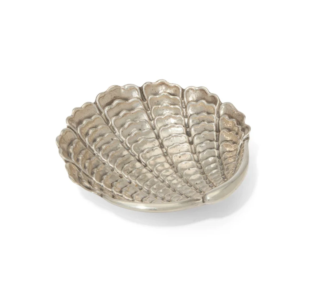A Buccellati silver 'Venus shell' dish
