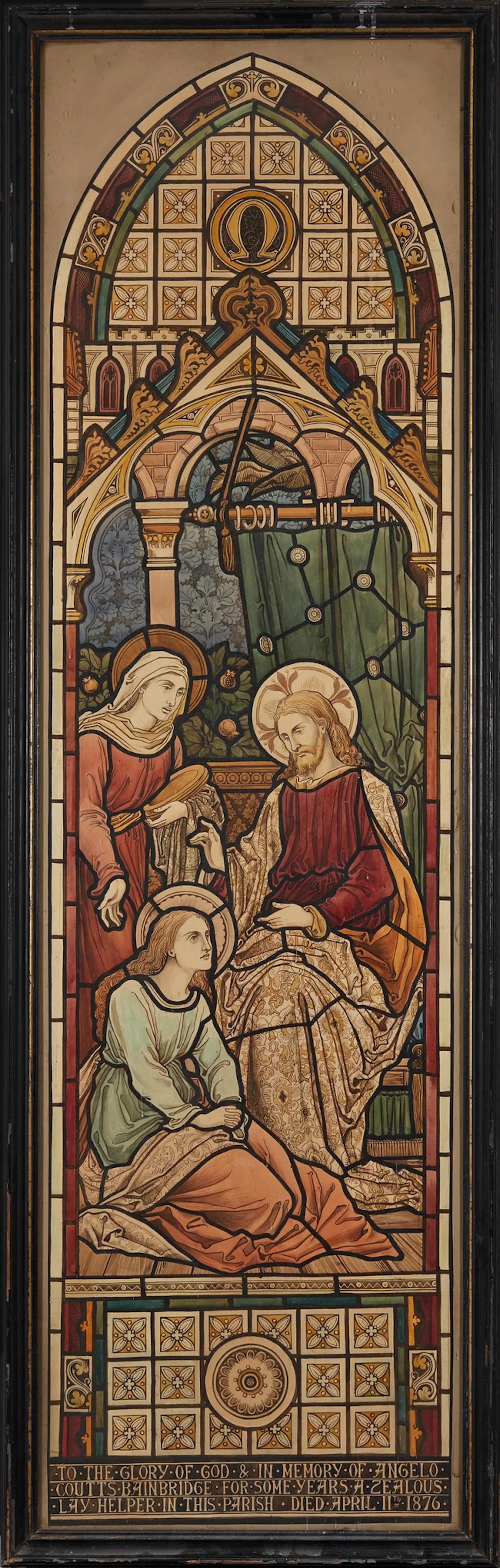 Arts & Crafts Design for a stained glass window