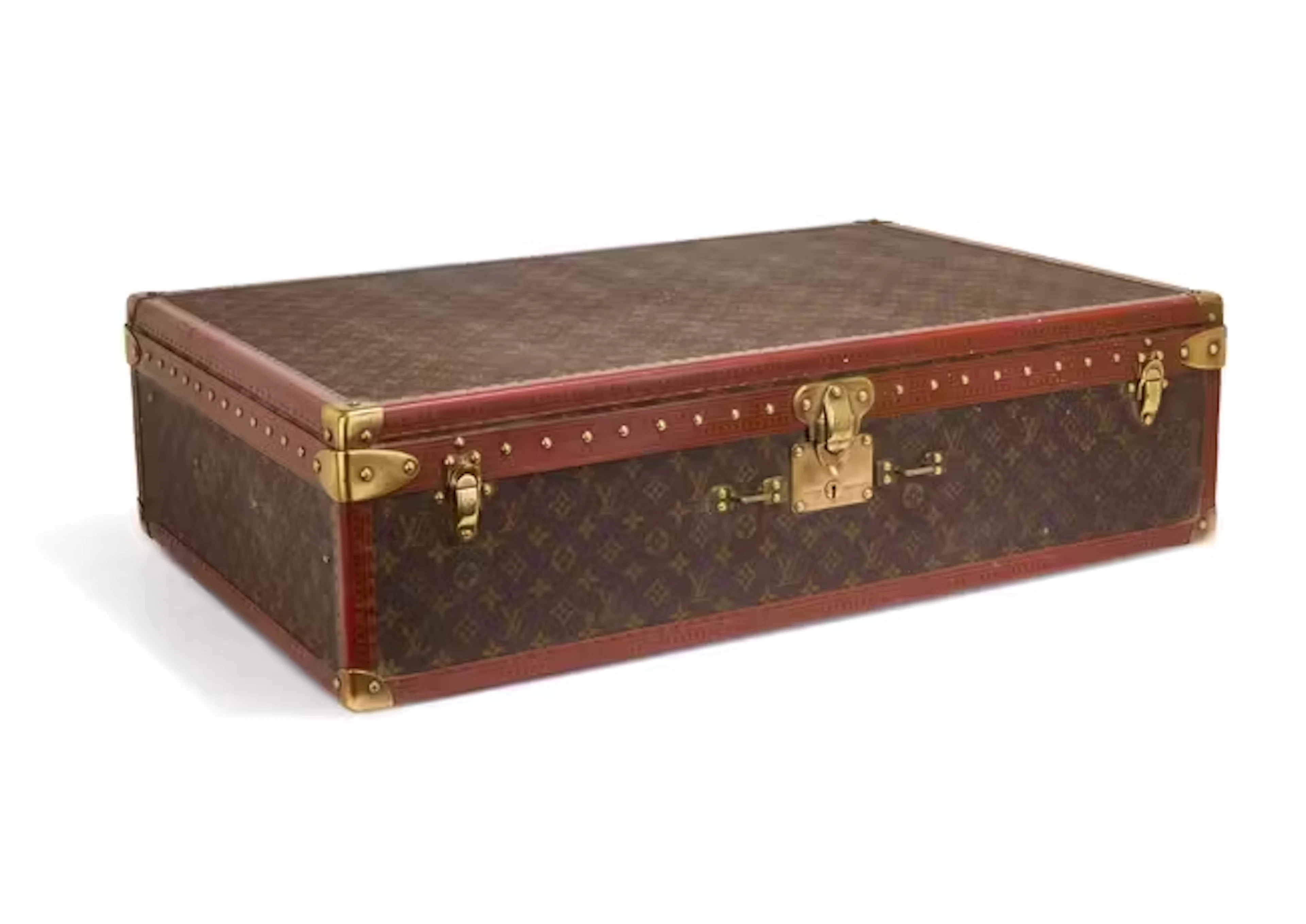 A Louis Vuitton 'Alzer 80' suitcase