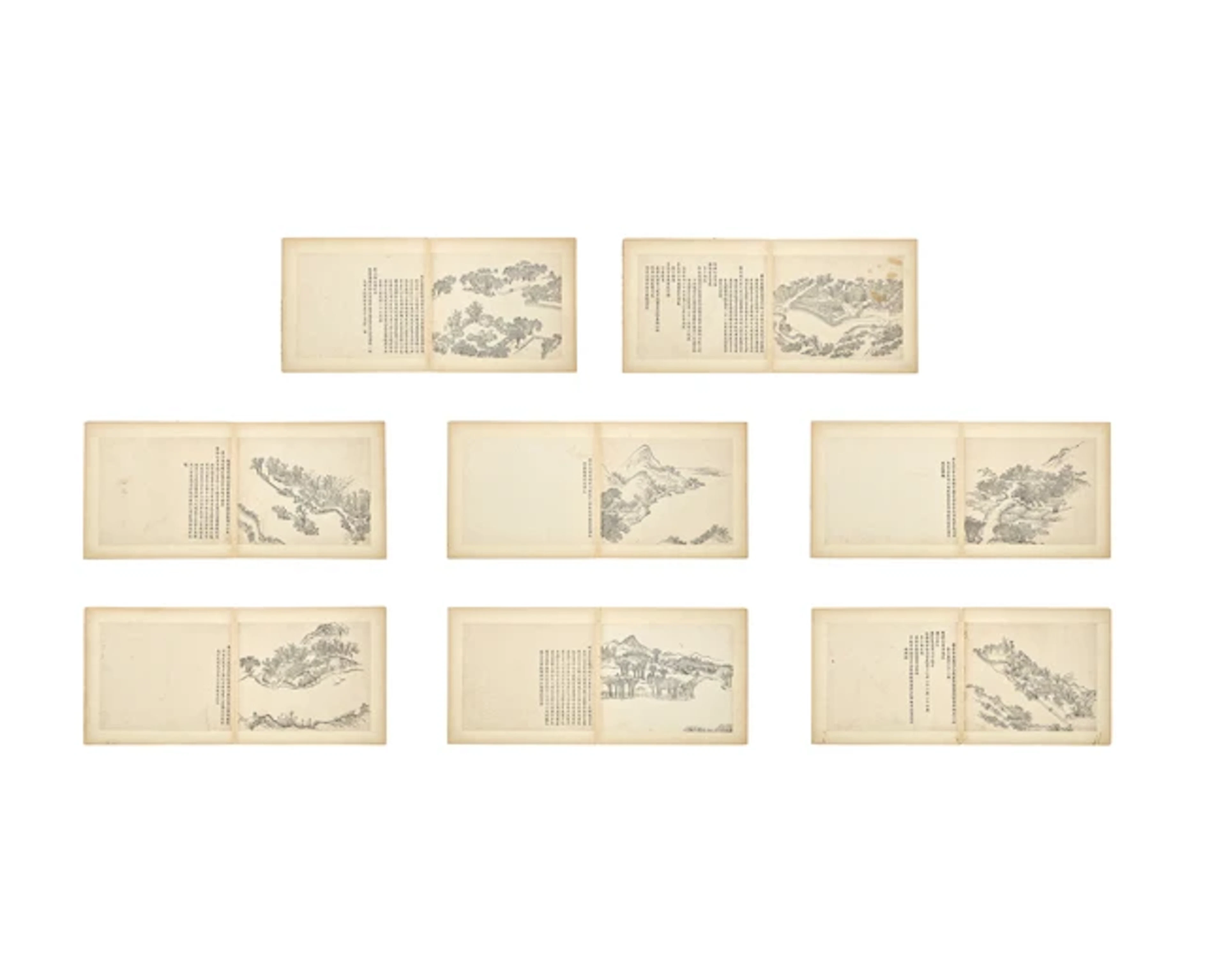Album of Celebrated Views of Guangling Qing dynasty