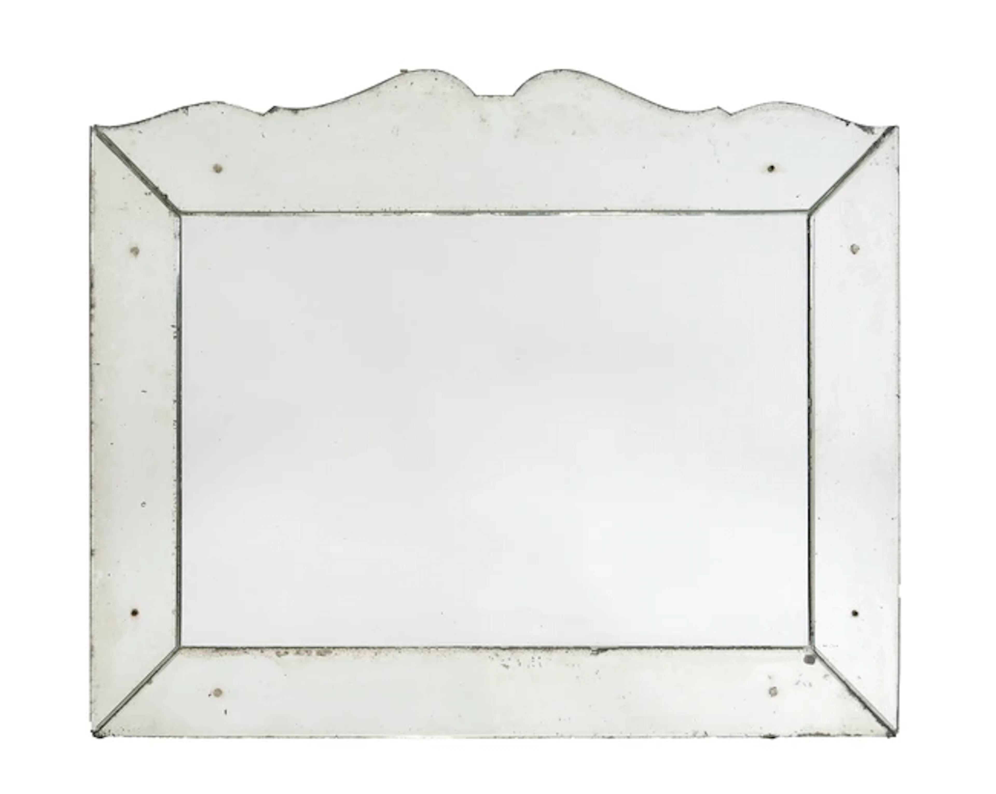 Venetian Overmantel mirror