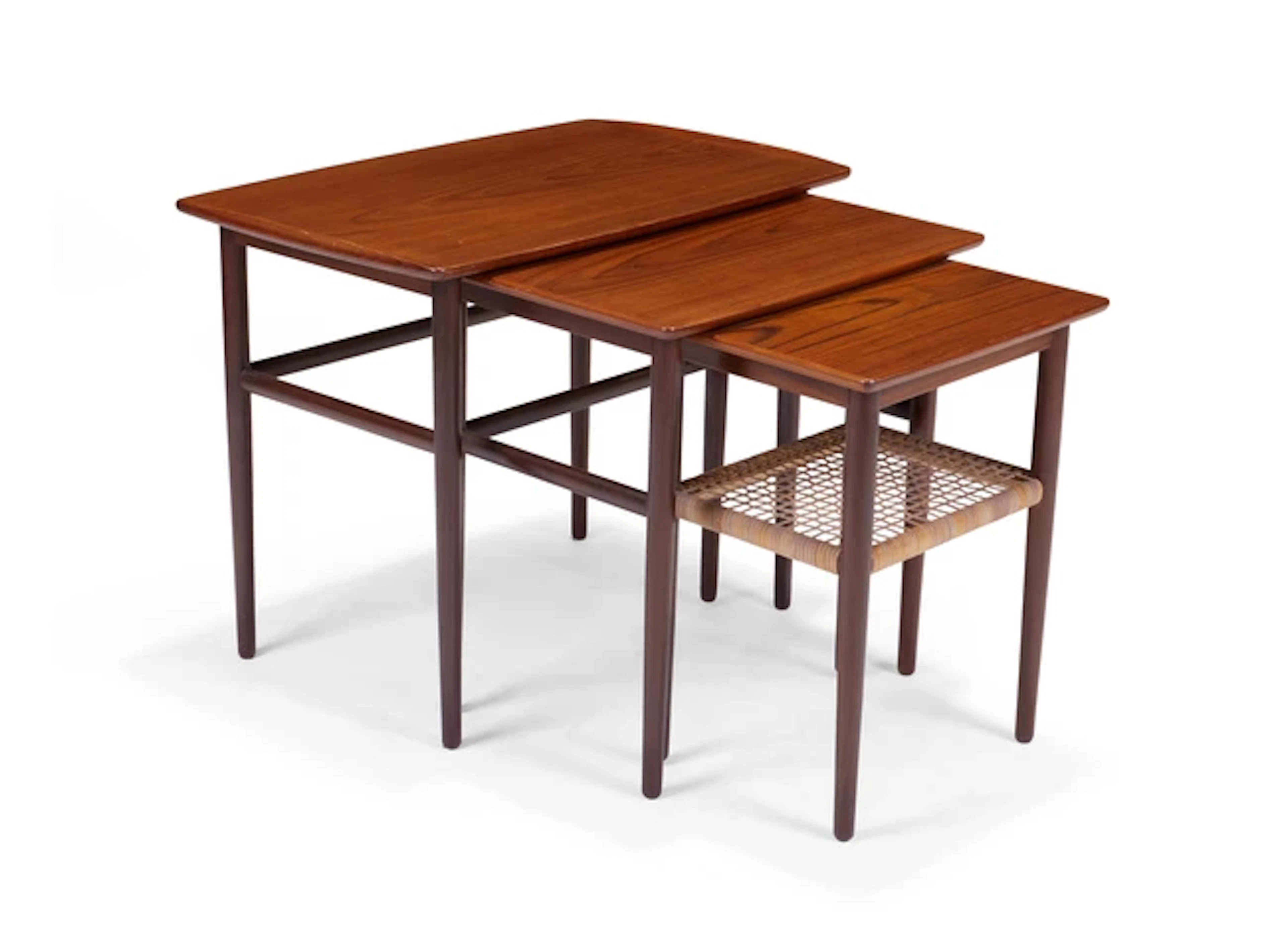Danish Nest of three tables