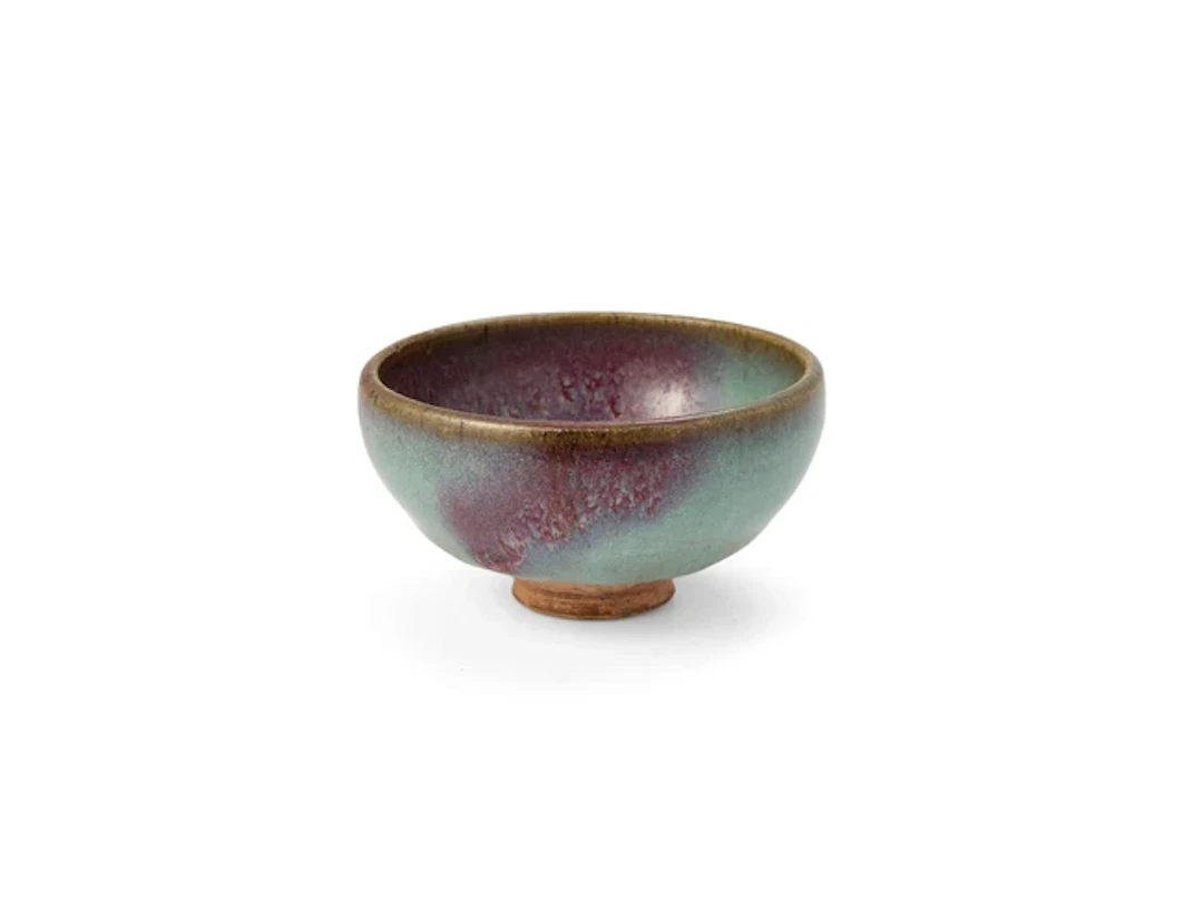A Chinese Junyao 'bubble' bowl Yuan dynasty Formed with...