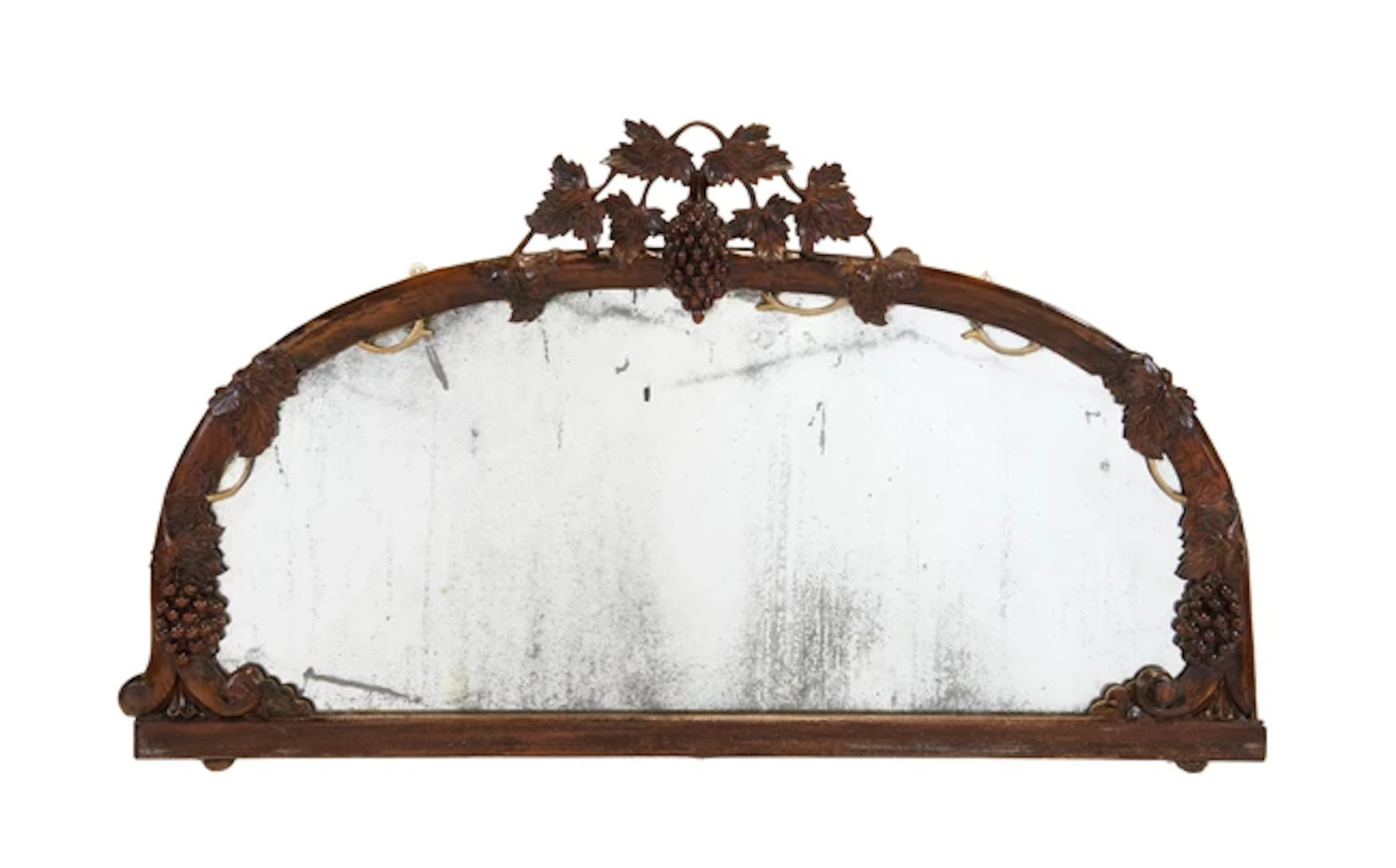 Continental Grapevine overmantel mirror