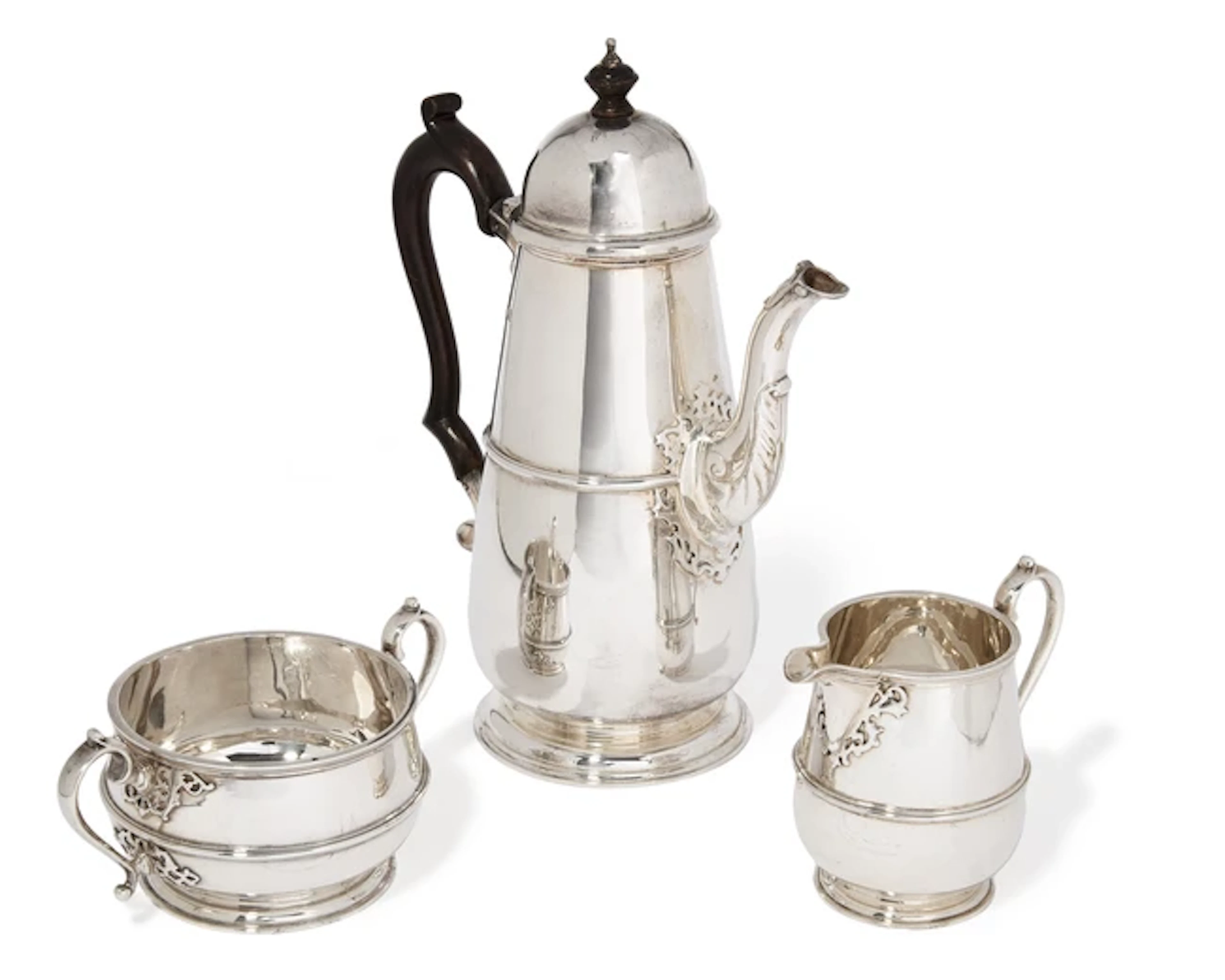 An Elizabeth II silver coffee pot