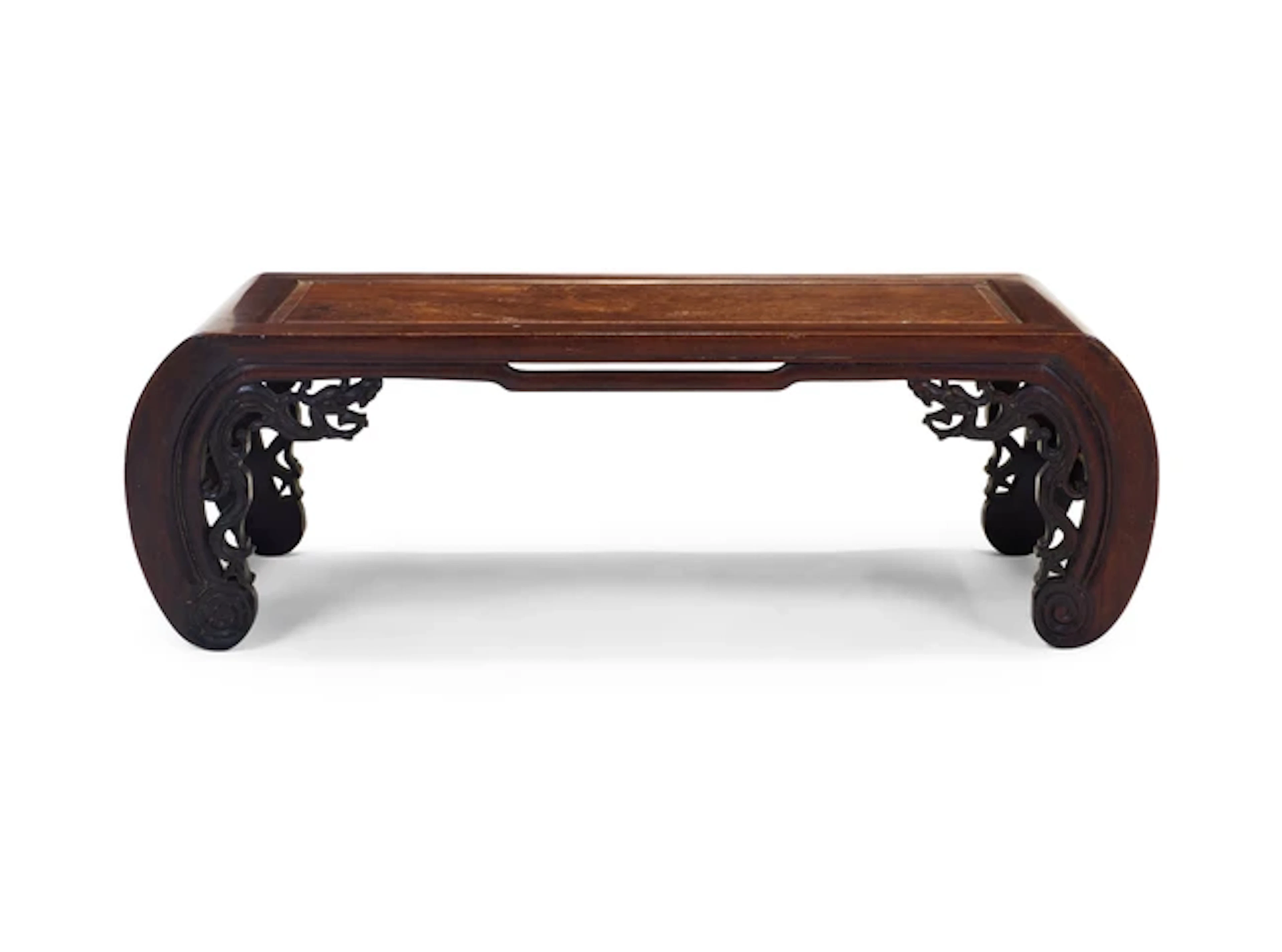 A Chinese hongmu kang table Qing dynasty