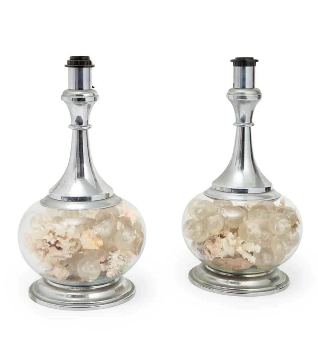 Continental Pair of table lamps