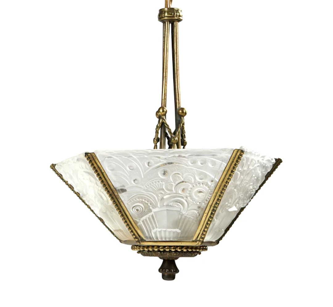 French Art Deco Ceiling light
