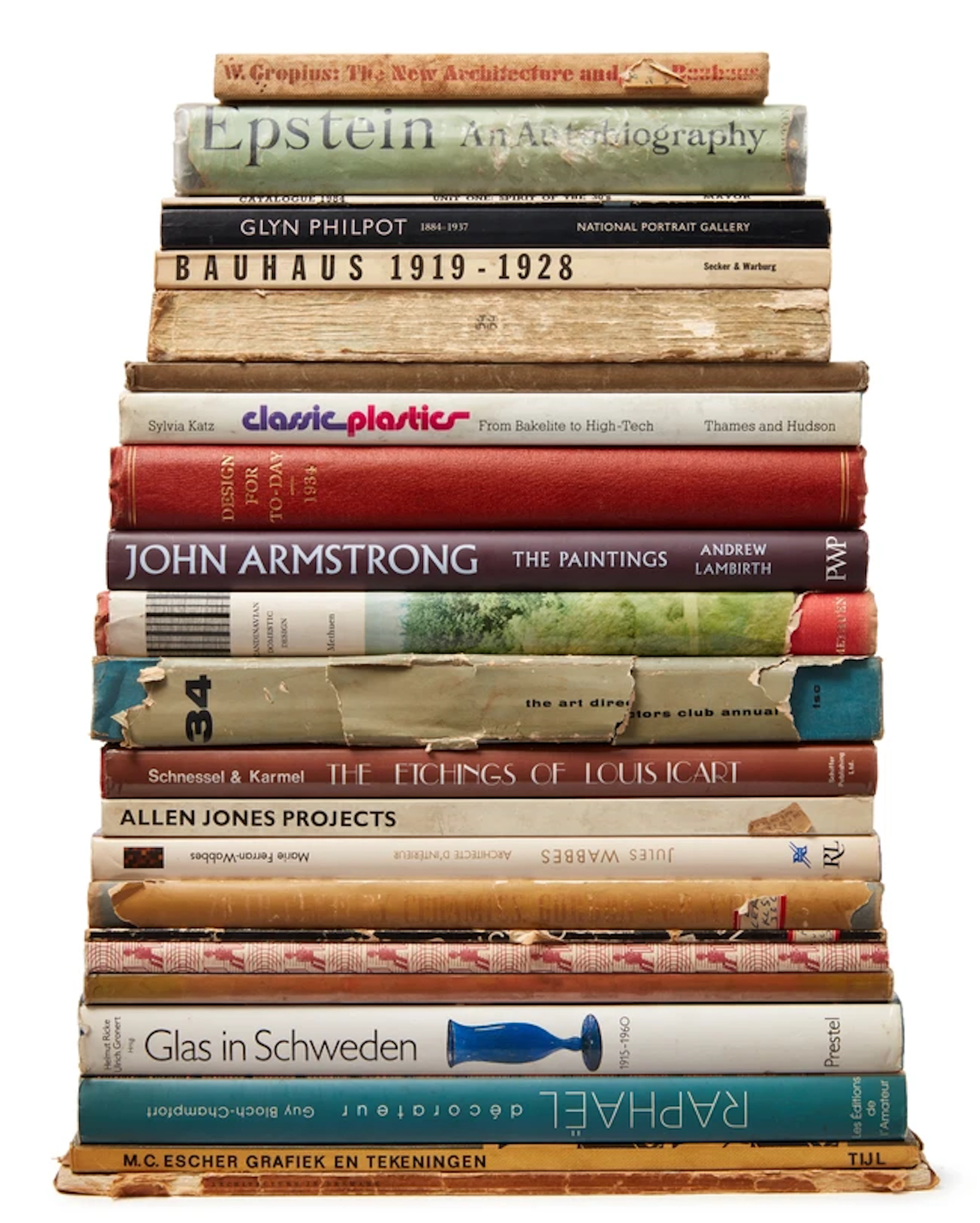A Collection of Art Reference Books Including ; 'Glyn Philpot (1884-1937)'