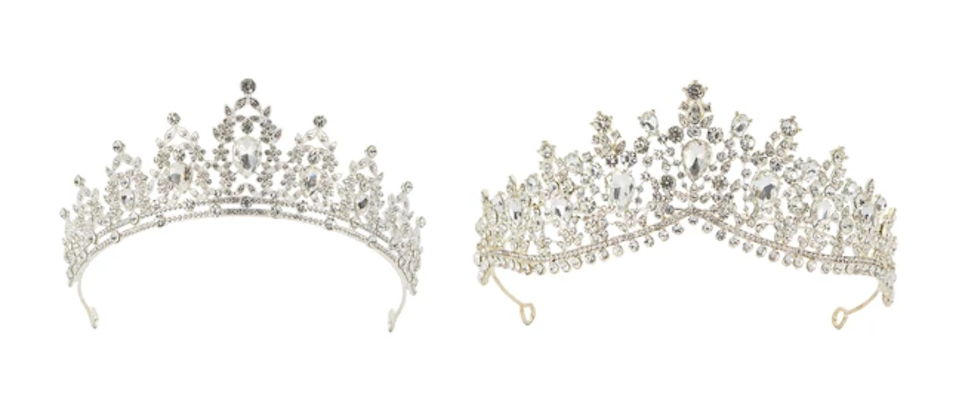 Two paste-set tiaras