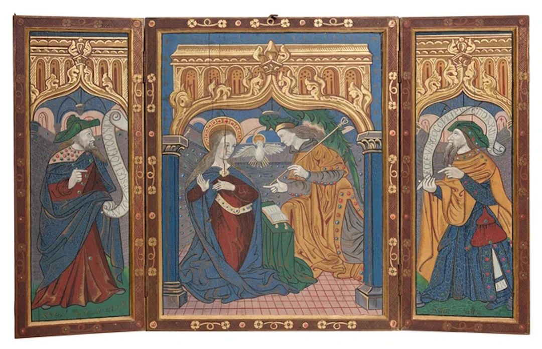 After the Master of the Orléans Triptych