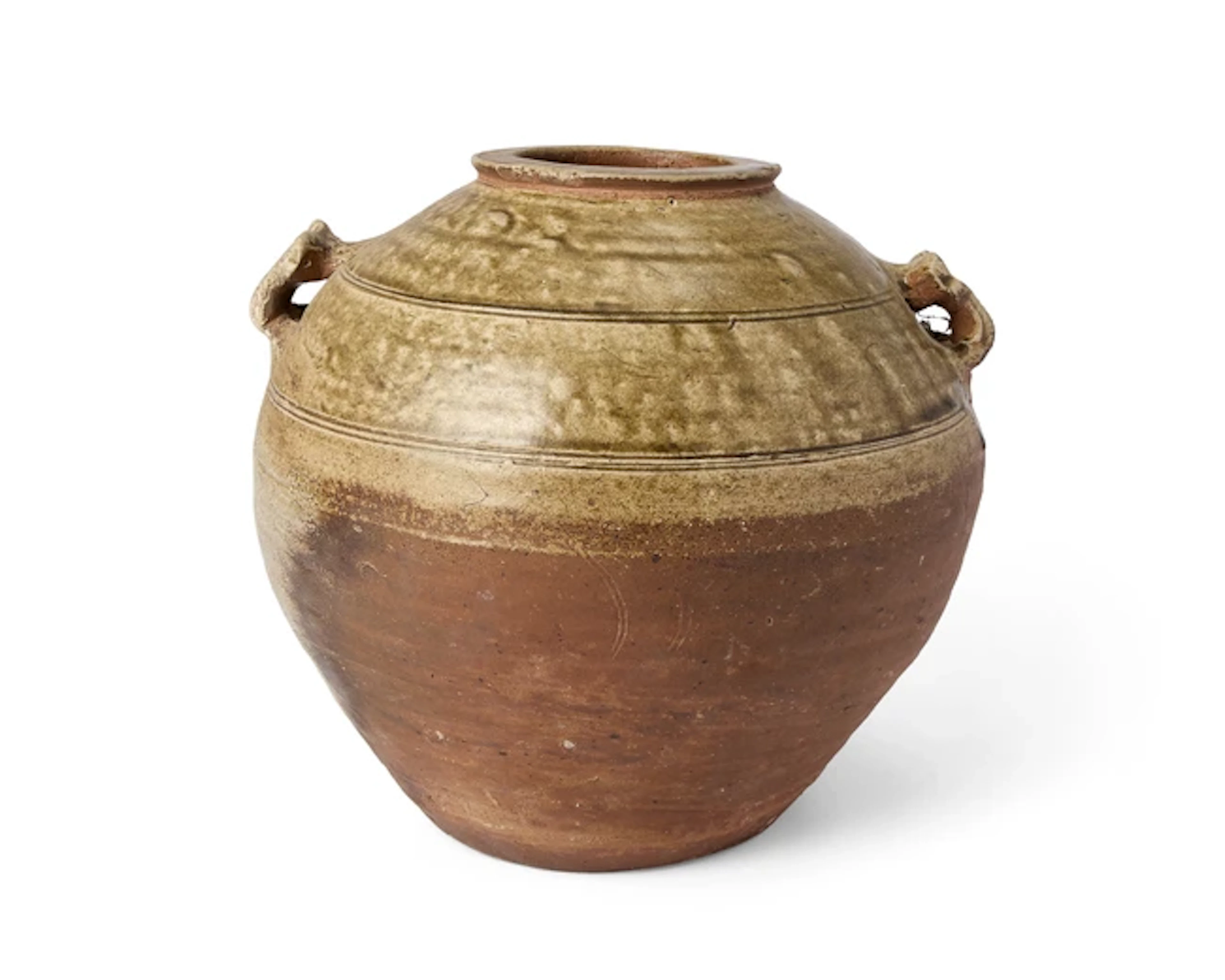 A Chinese 'proto-porcelain' ash-glazed jar