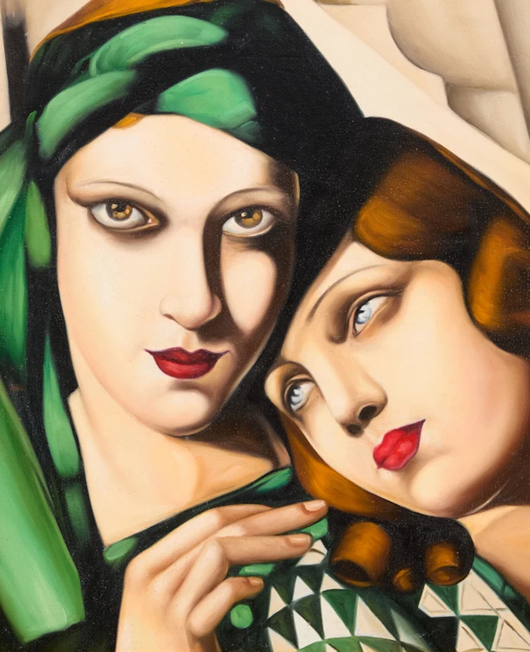 After Tamara de Lempicka 'The Green Turban'