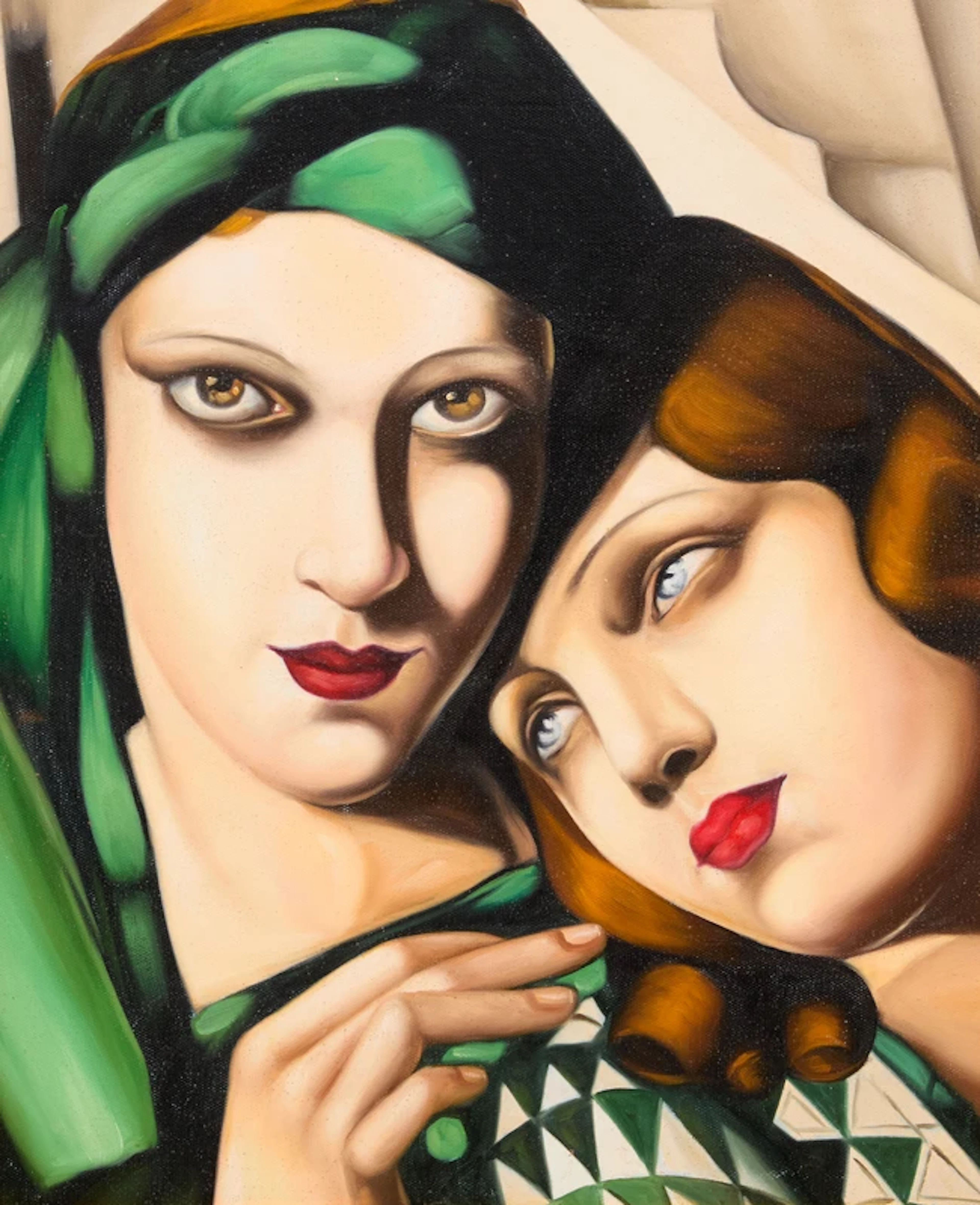 After Tamara de Lempicka 'The Green Turban'