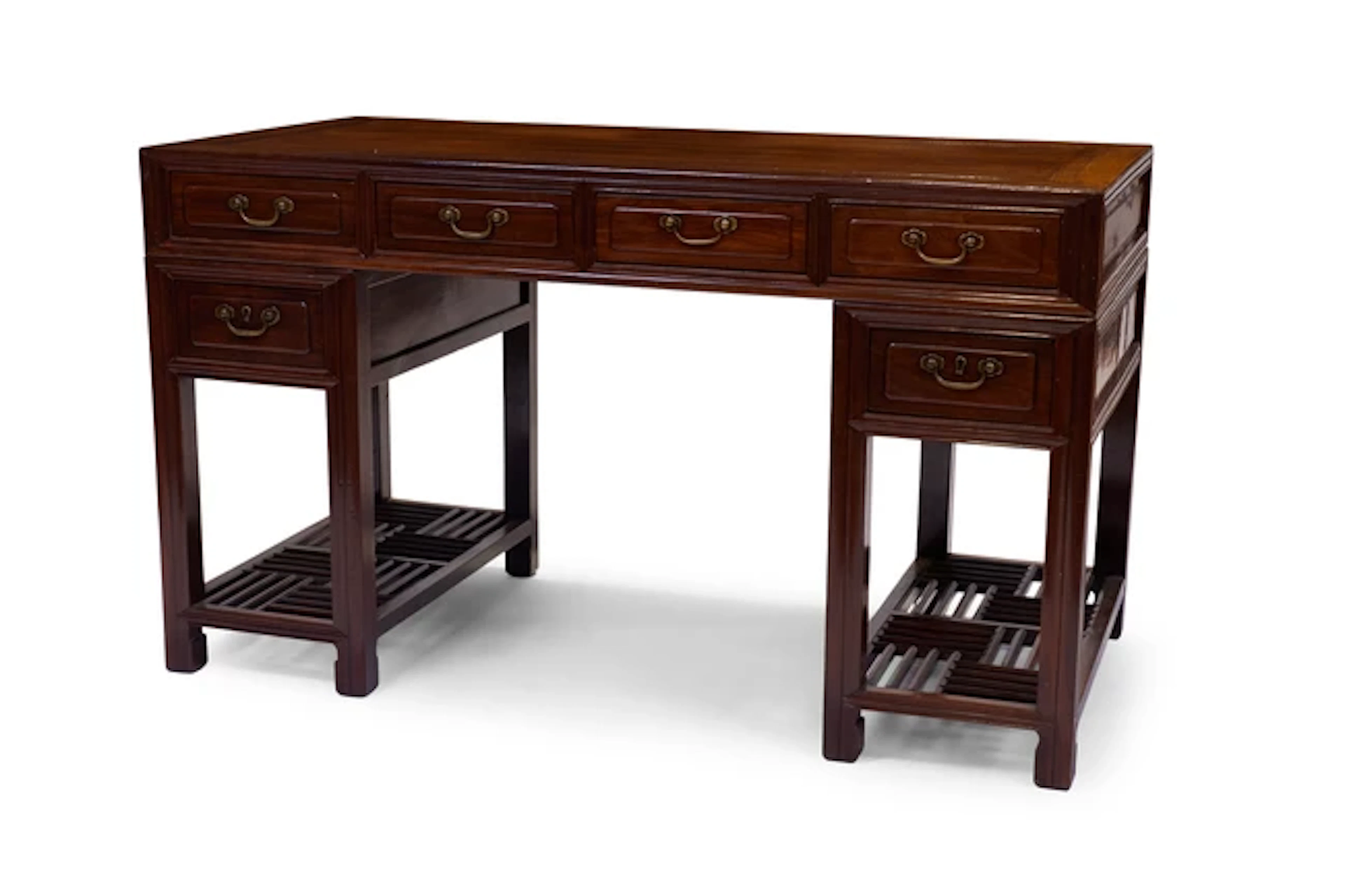 A Chinese huanghuali scholar's desk Qing dynasty