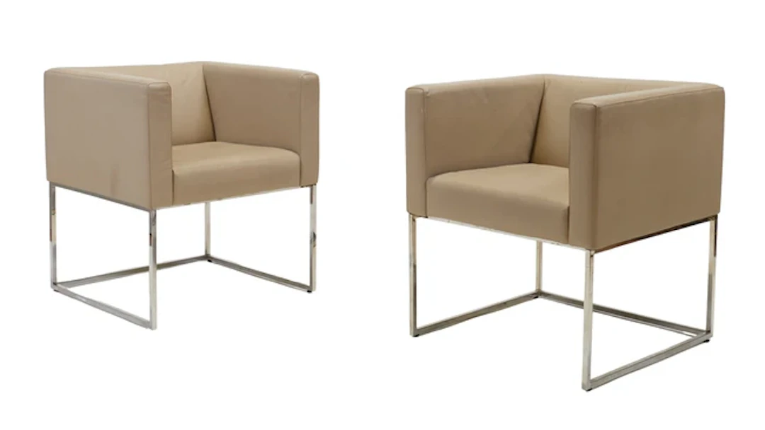 Contemporary Pair of armchairs