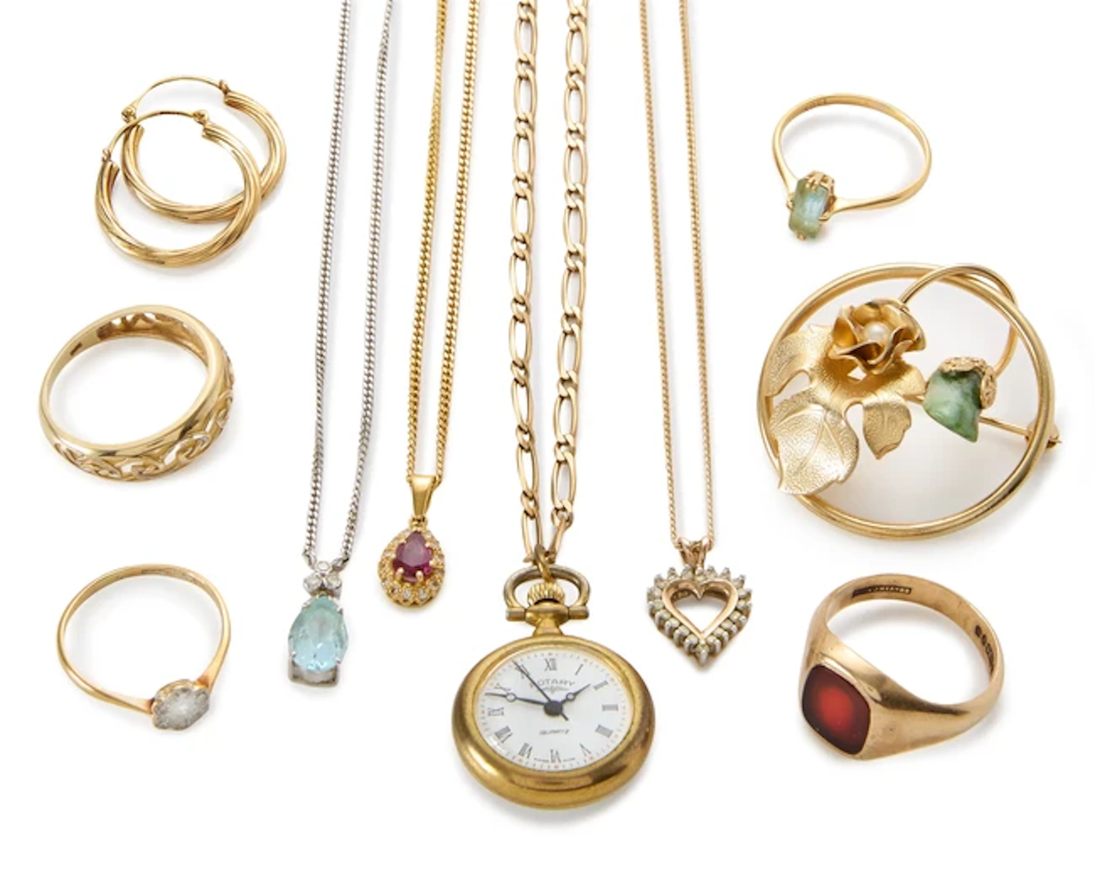 A group of jewellery
