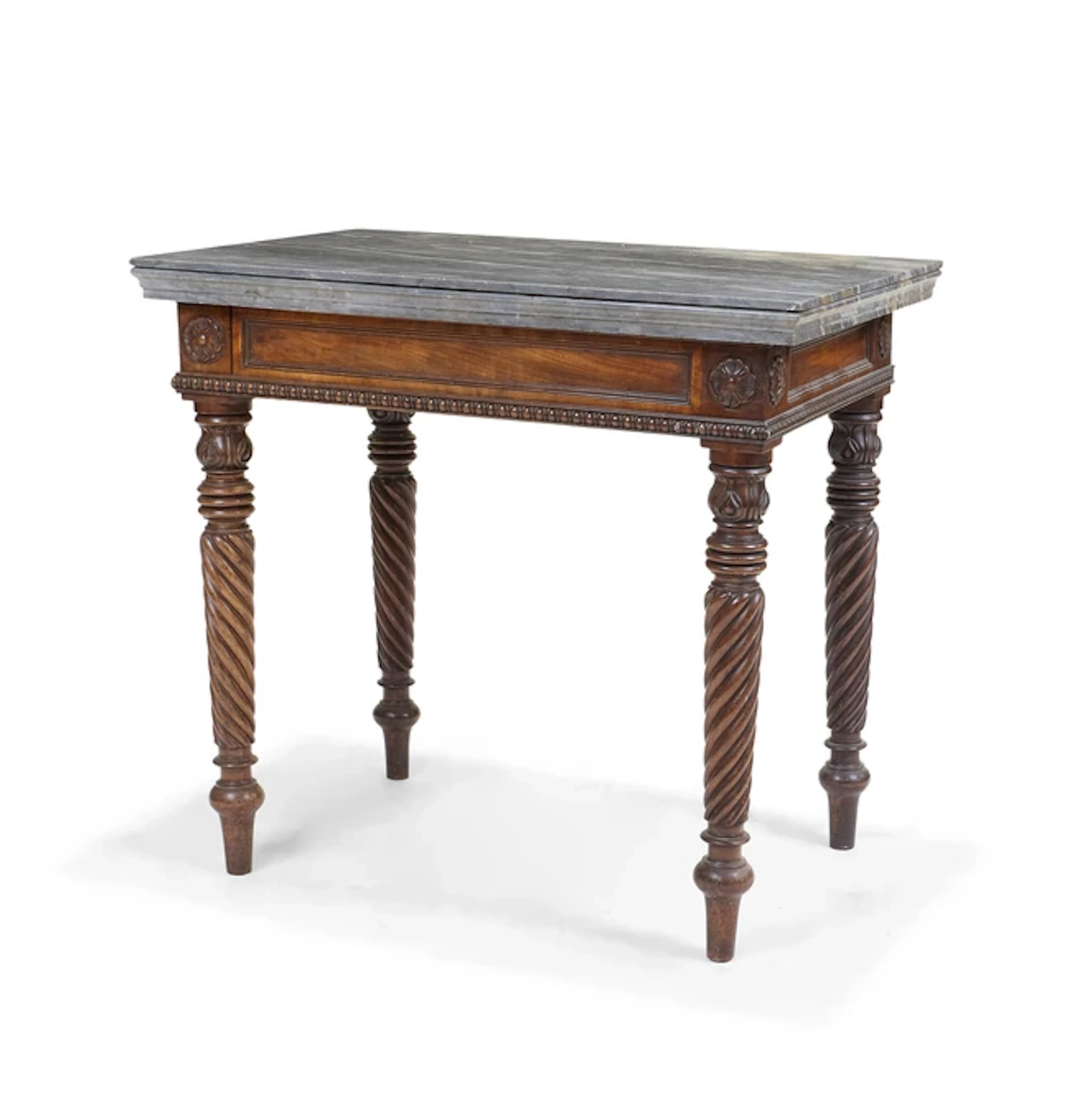 A Regency mahogany side table