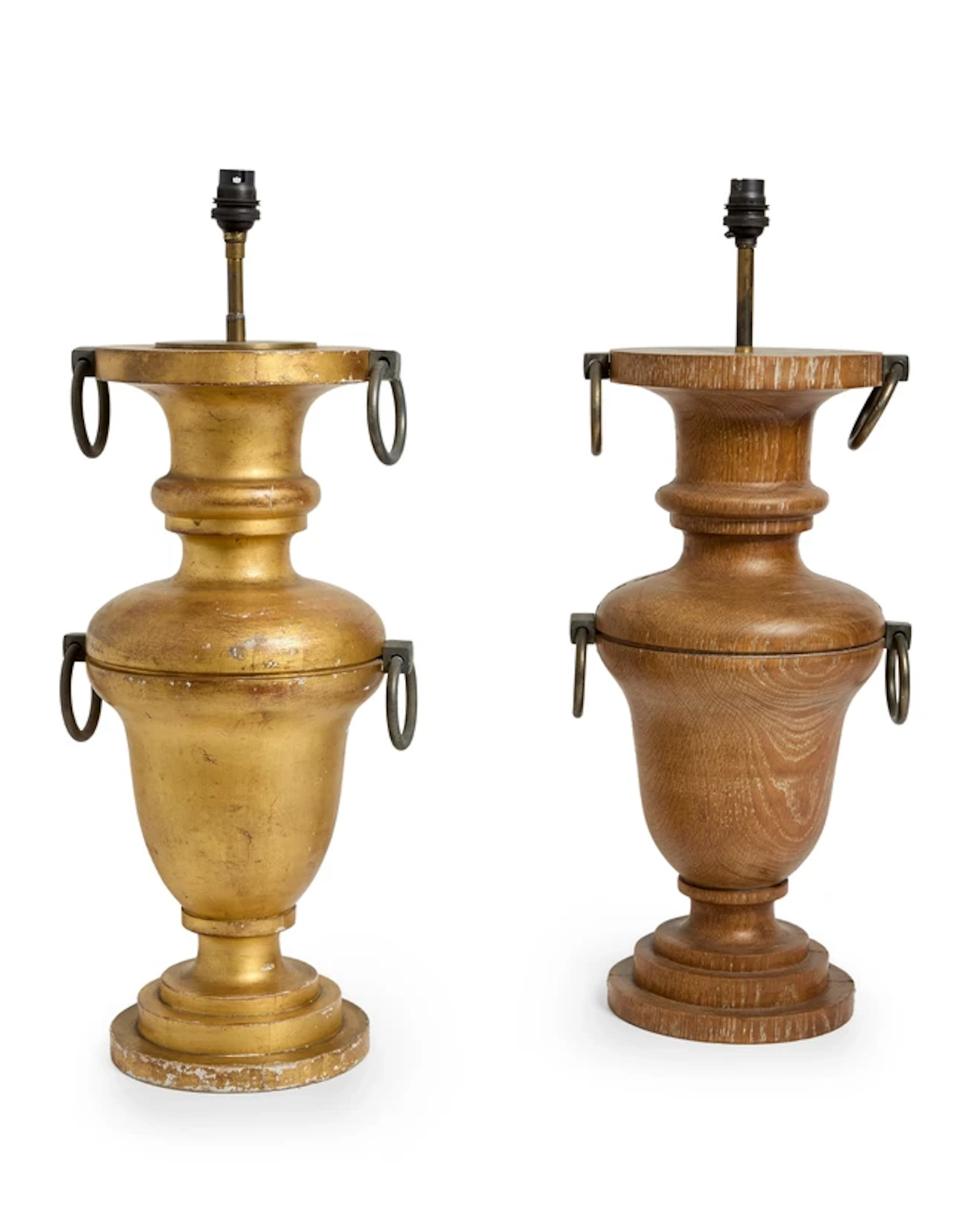 French Two table lamps