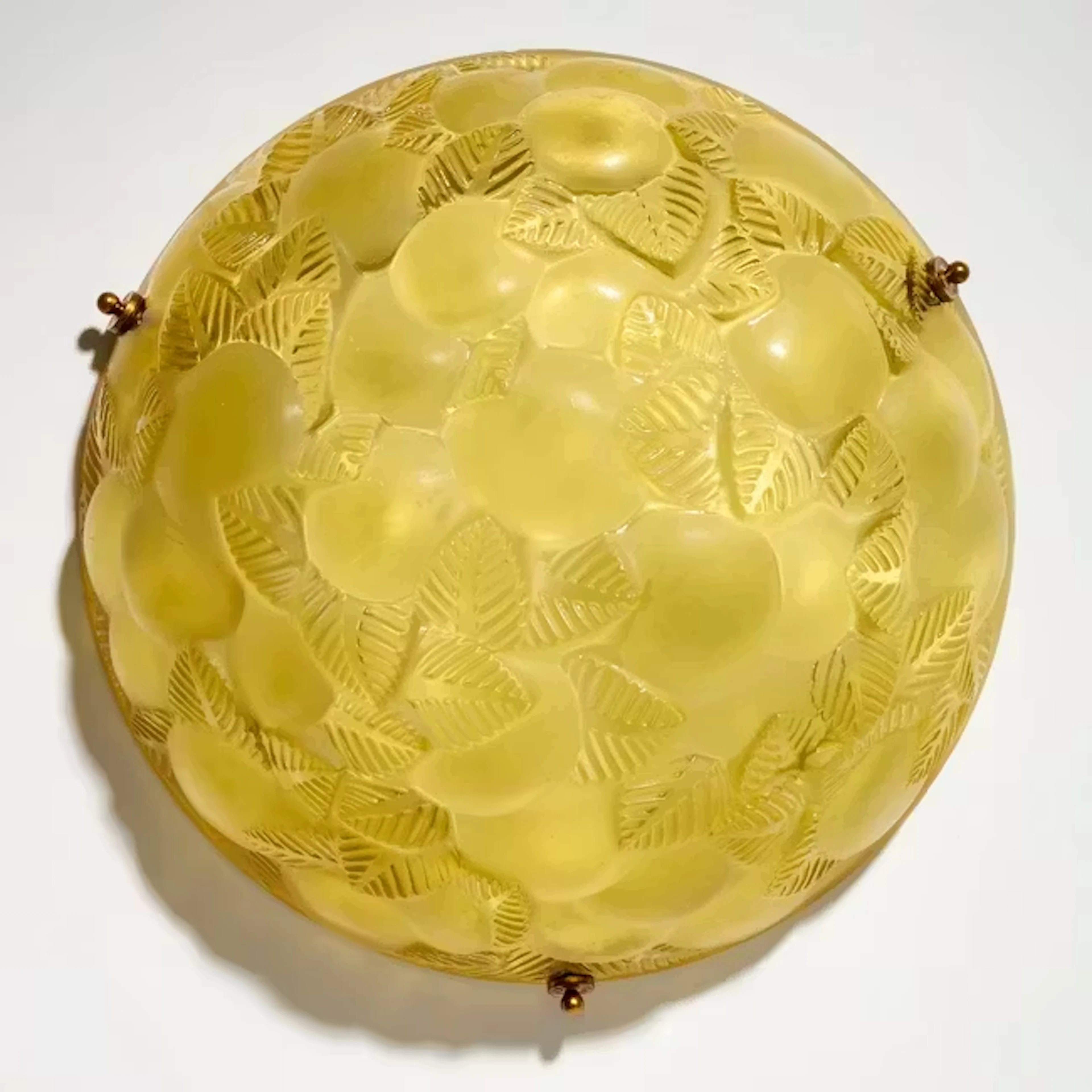 Rene Lalique (1860-1945) 'Lausanne' plafonnier diffuser