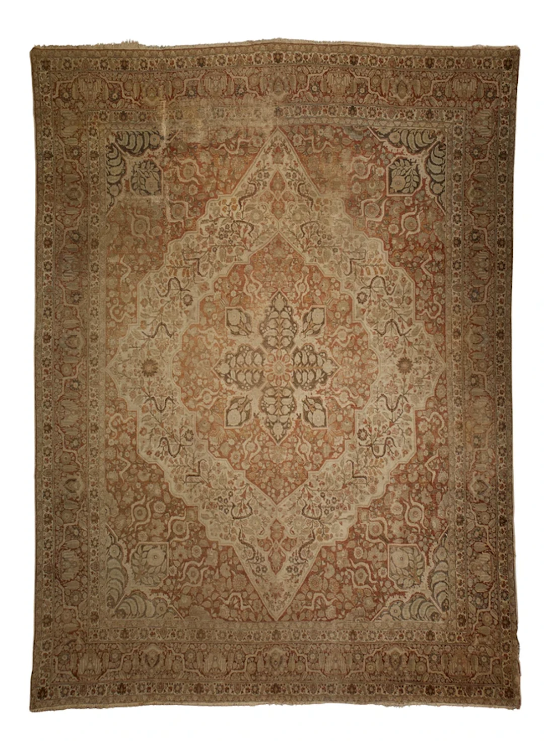 A Persian Tabriz carpet
