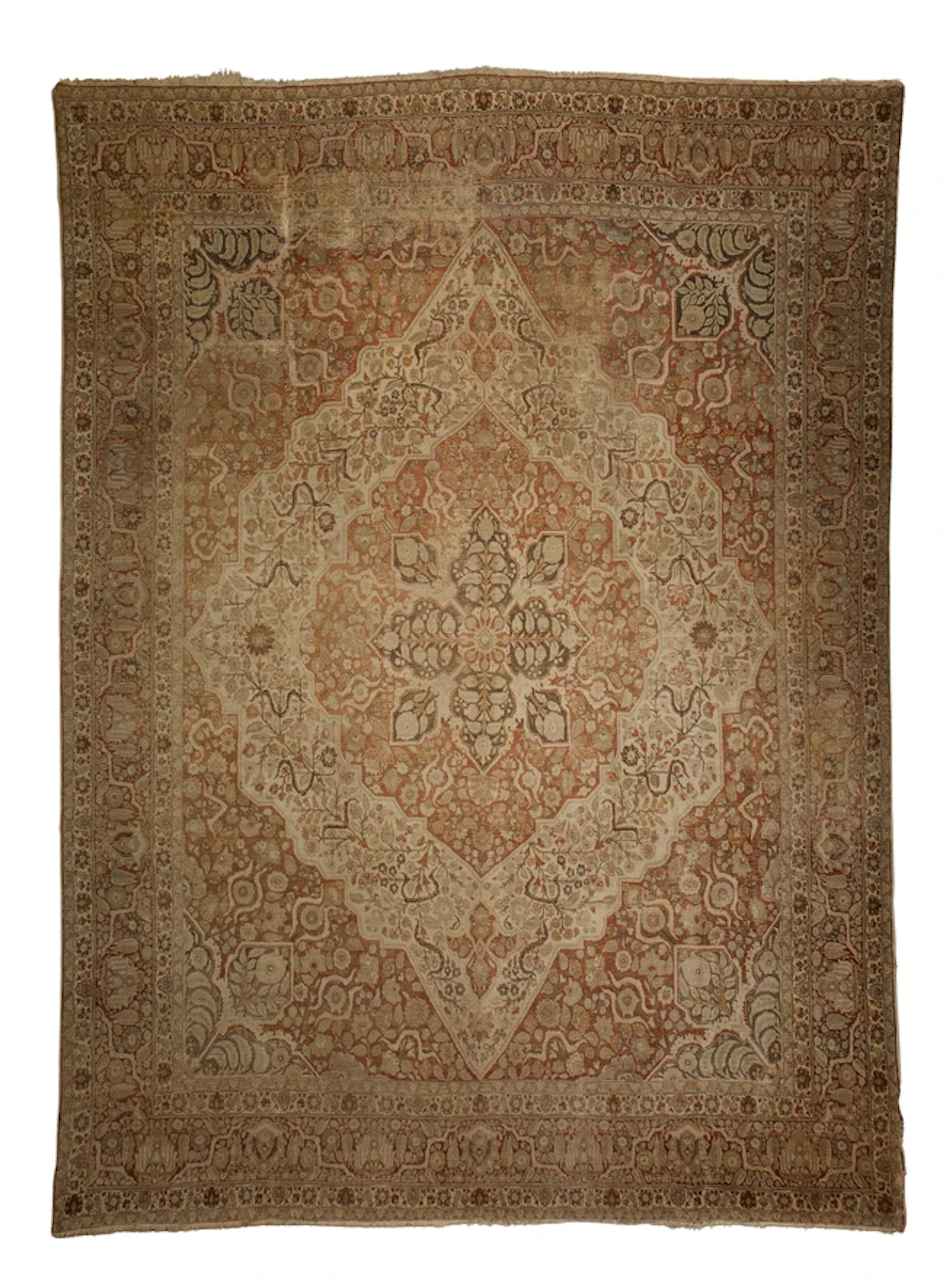 A Persian Tabriz carpet