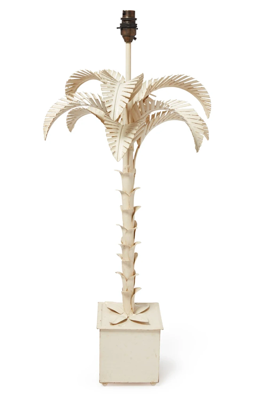 Manner of Maison Baguès Palm Tree table lamp