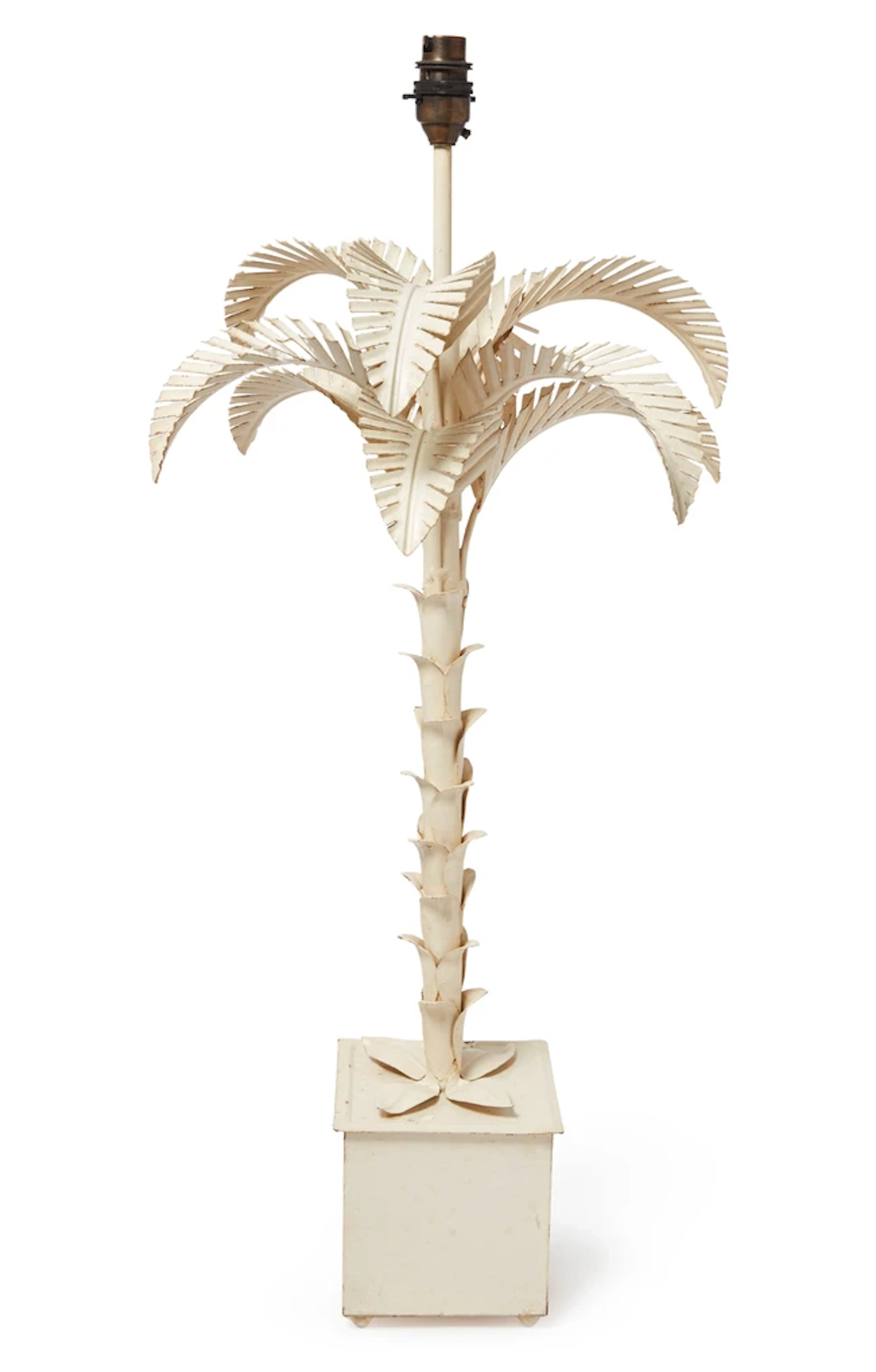 Manner of Maison Baguès Palm Tree table lamp