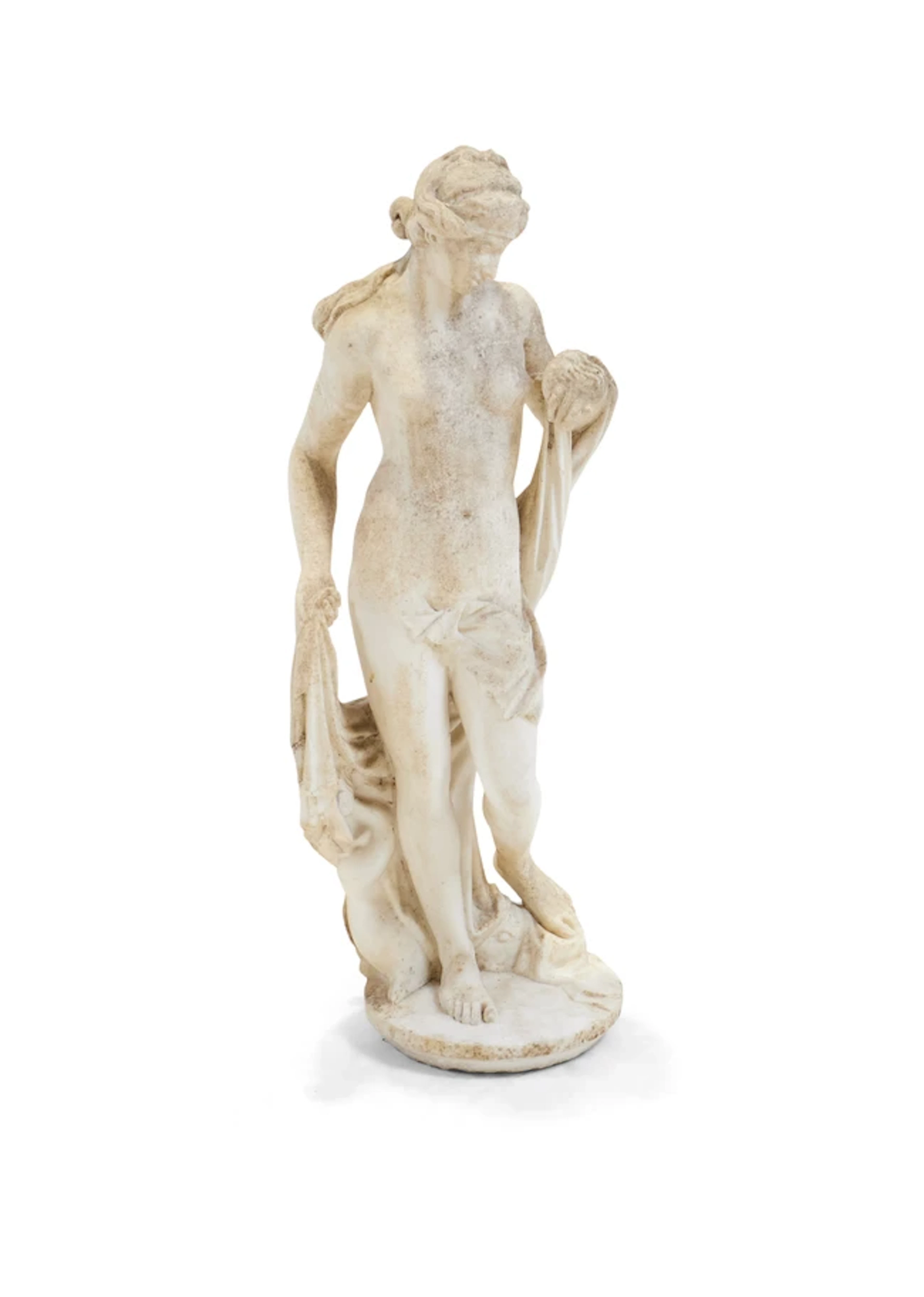 A marble model of a maiden