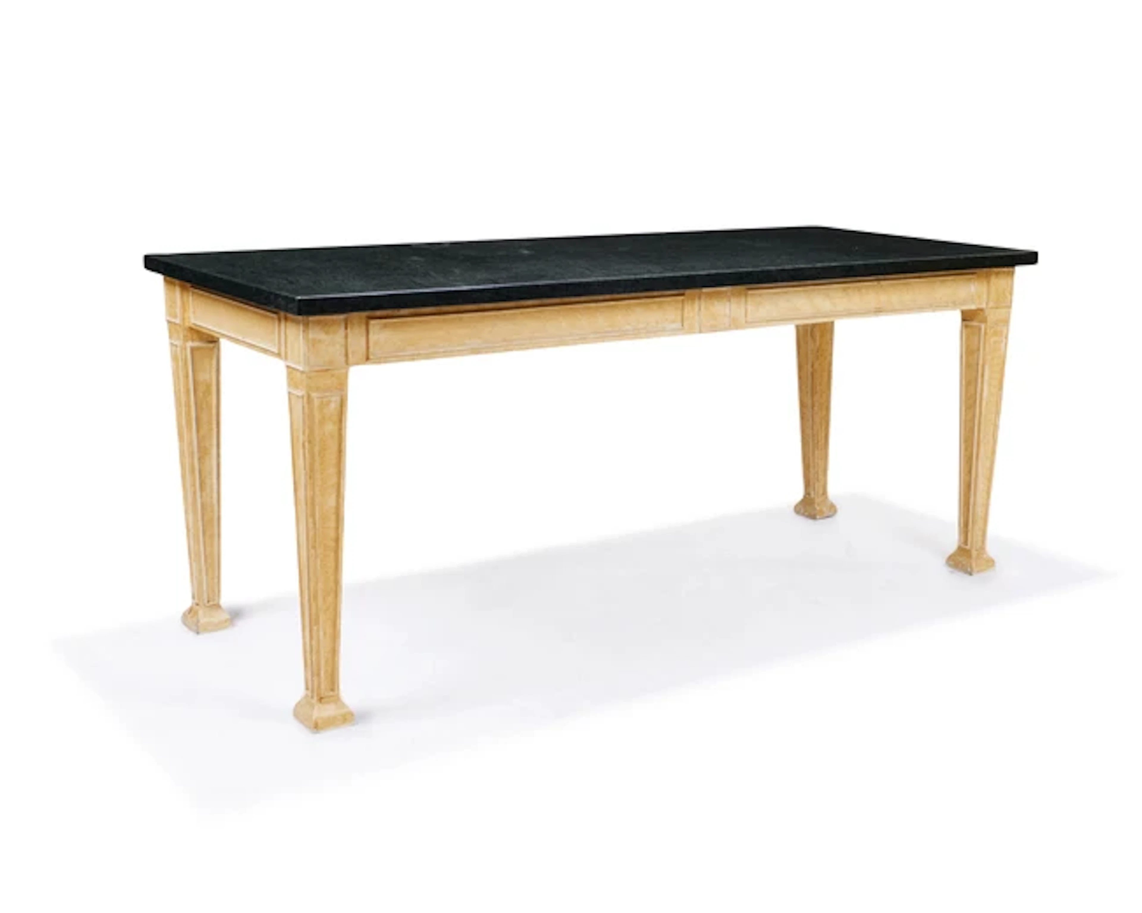 A modern painted centre table