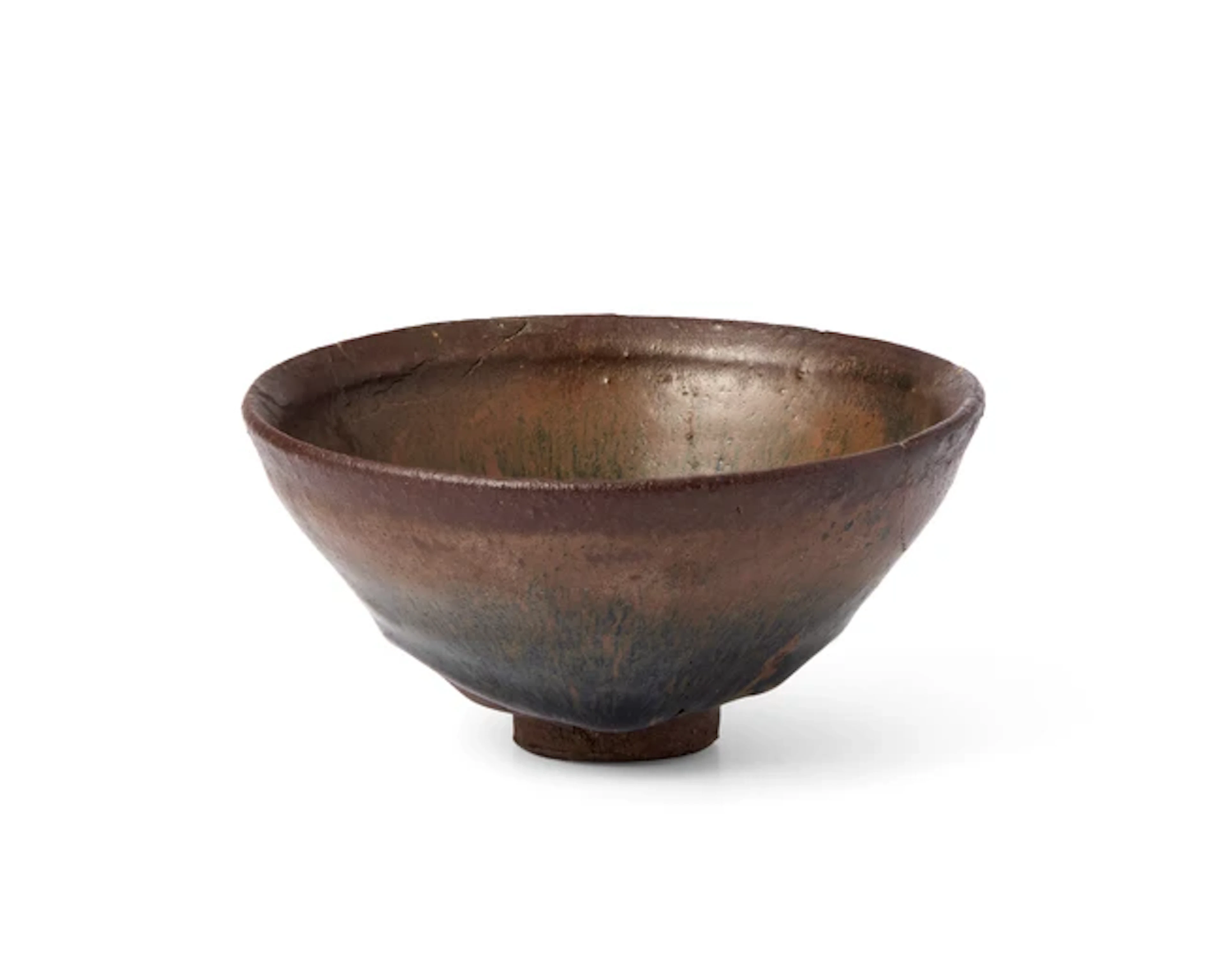 A Chinese Jianyao 'hare's fur' tea bowl Song dynasty The...