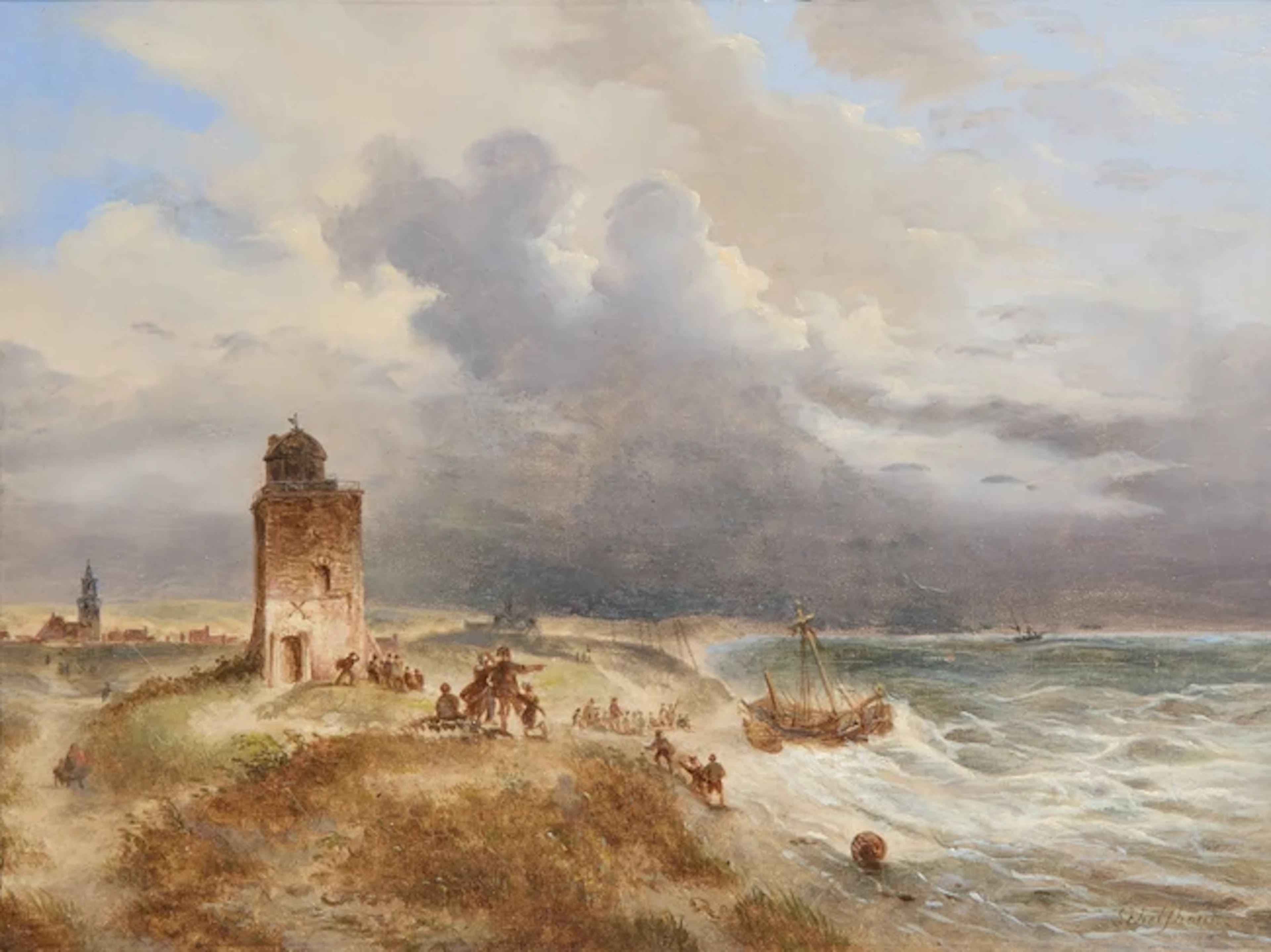 After Andreas Schelfhout