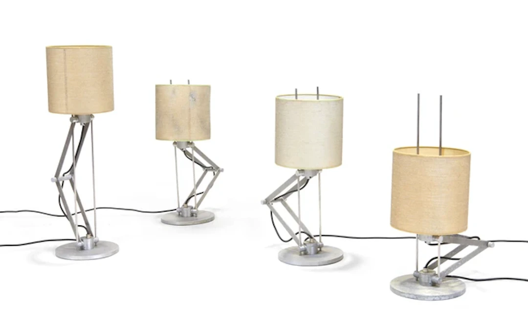 Modular Lighting Four 'Nomad' desk lamps