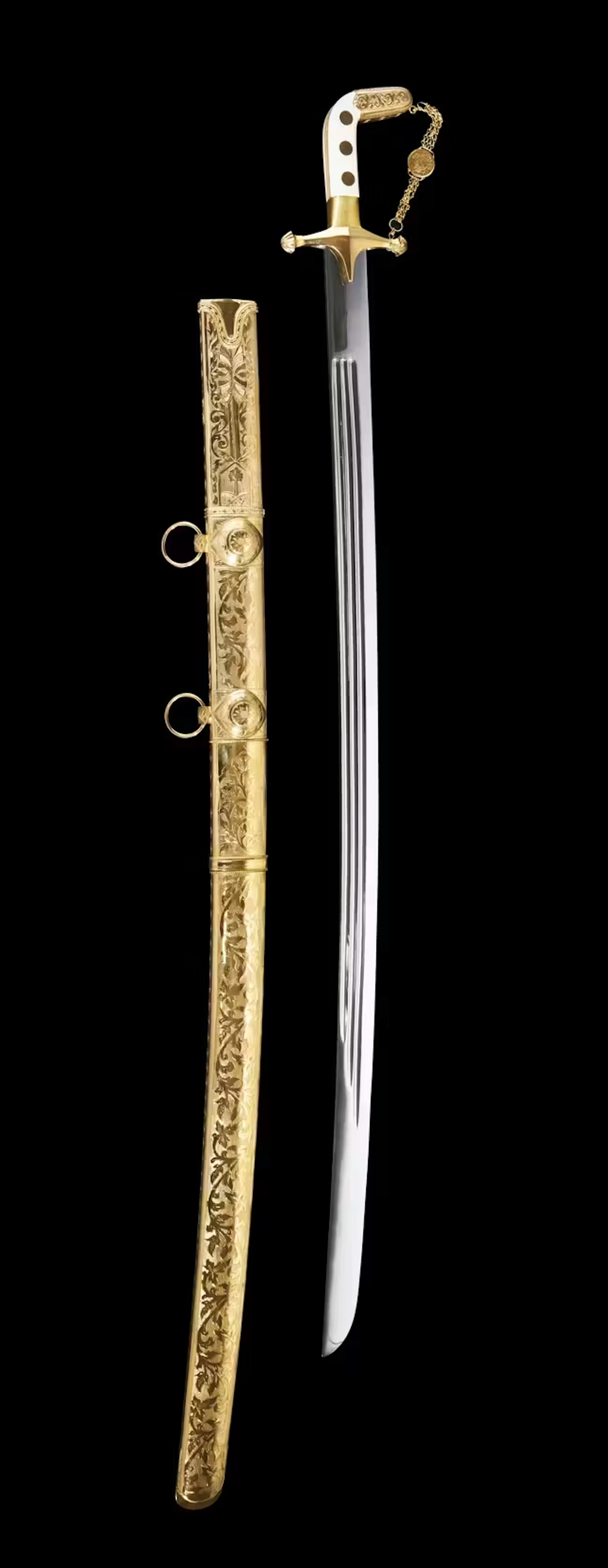 A presentation sword (saif)