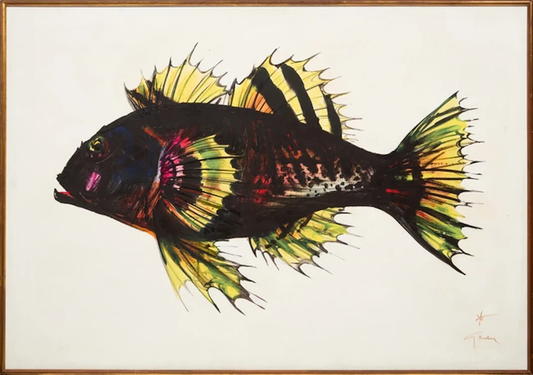René Gruau (French 1909-2004) Poisson