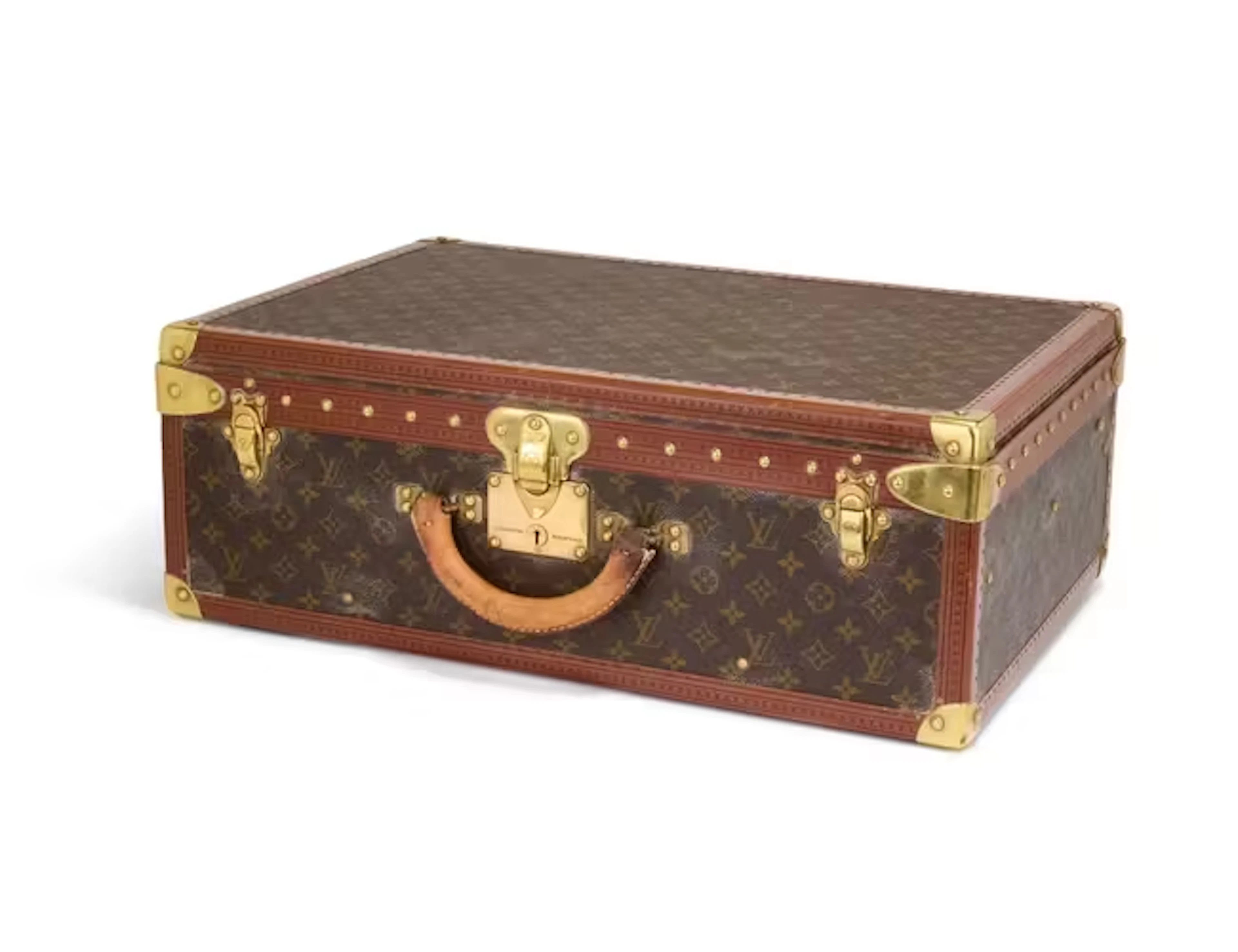 A Louis Vuitton 'Alzer 60' suitcase