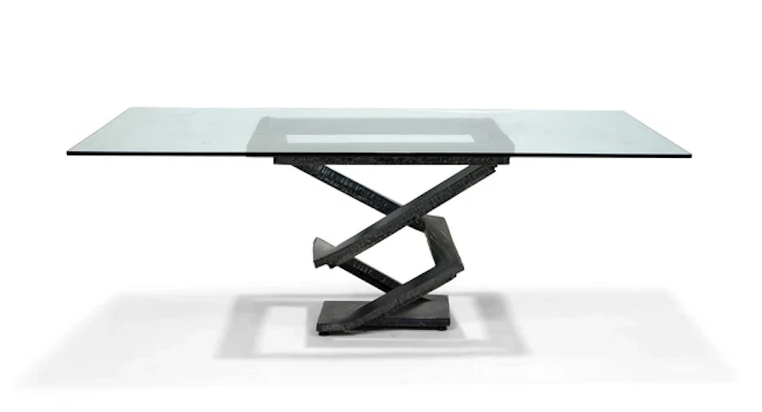 Maurice Barilone for Roche Bobois Fleur de Fer dining table