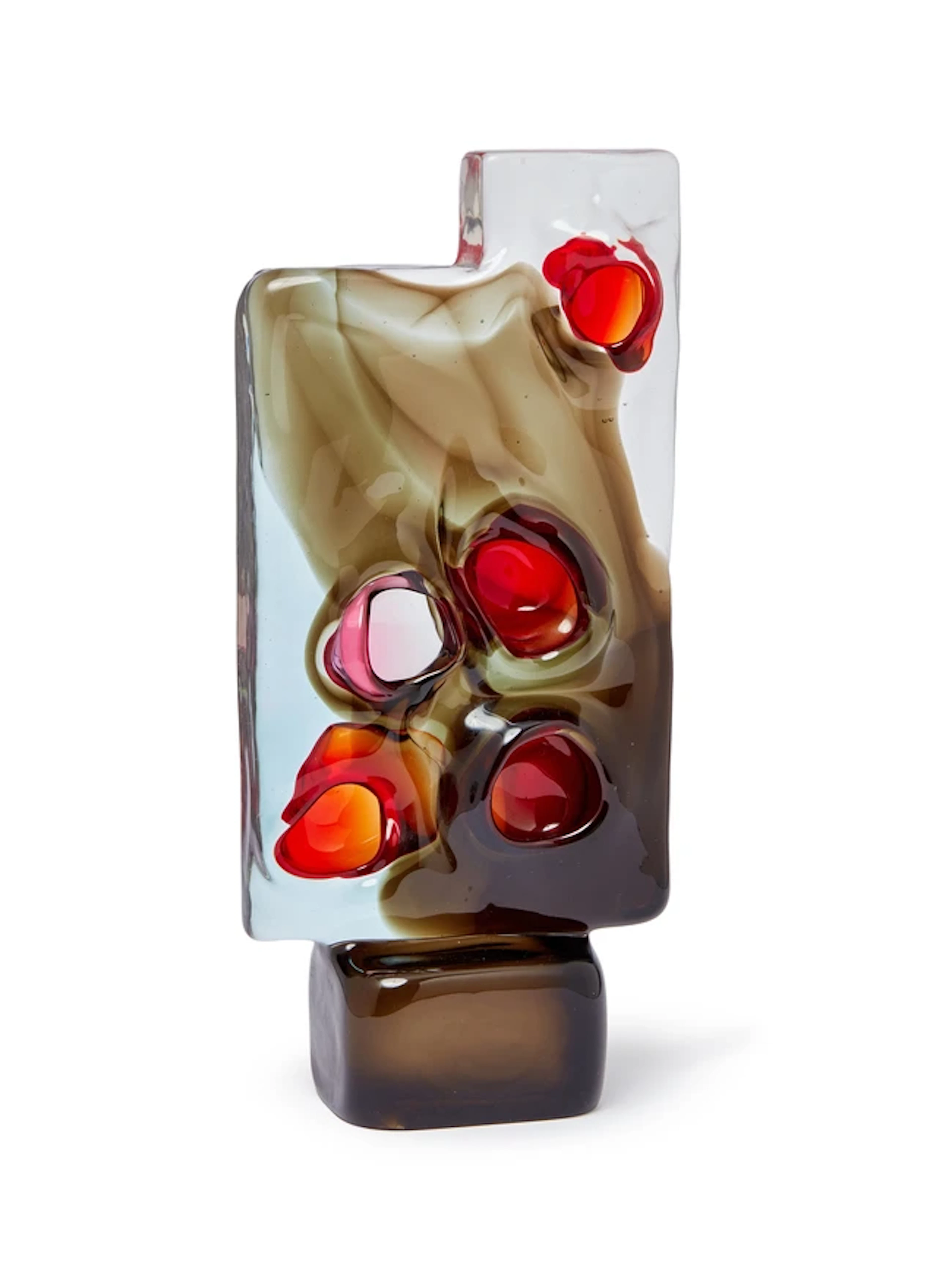 Alfredo Barbini (1912-2007) Scarce 'Volcano' glass sculpture