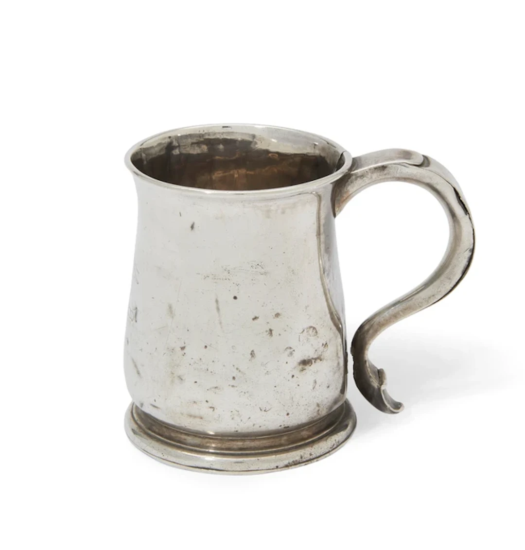 A George II provincial silver mug
