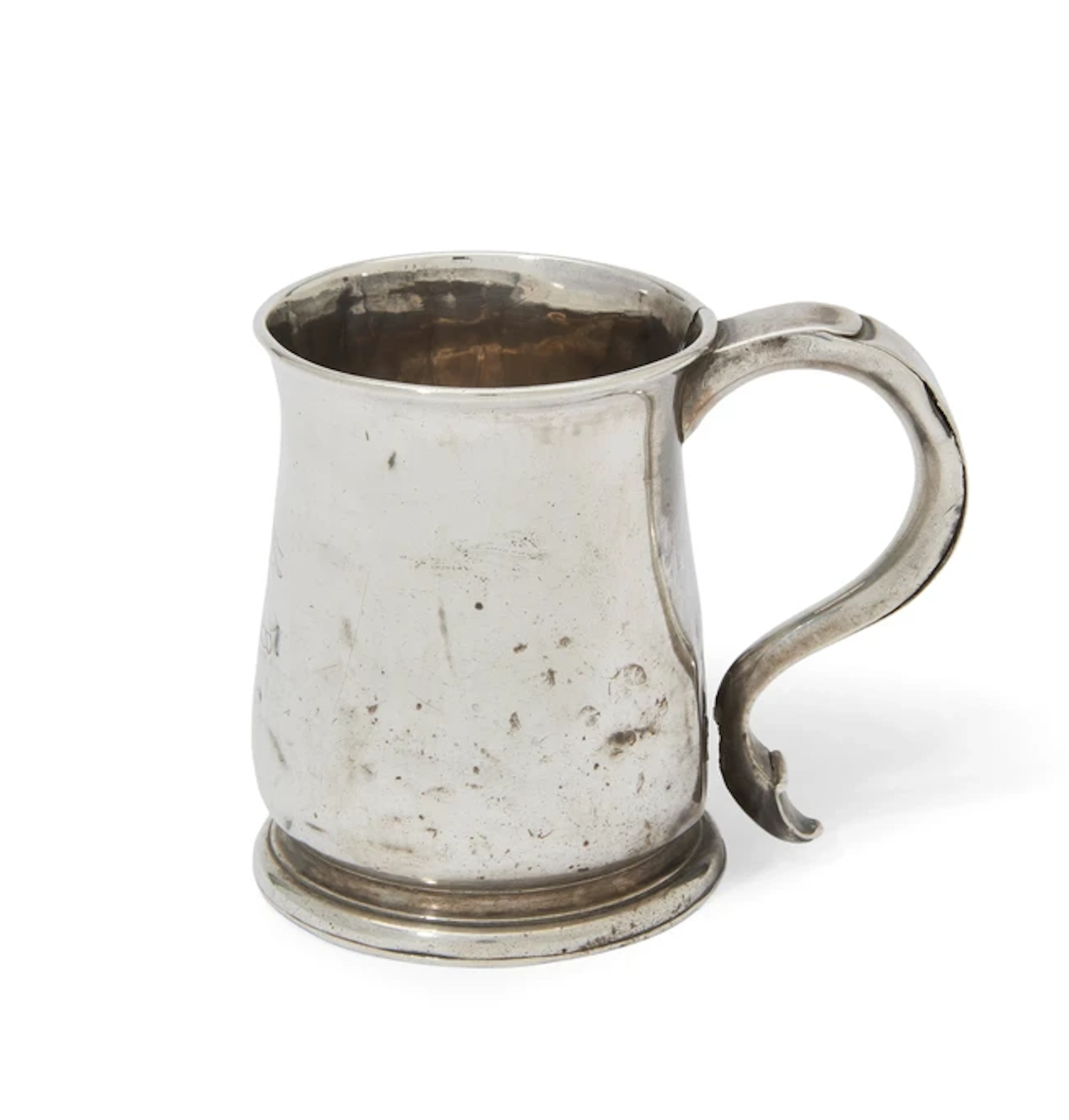 A George II provincial silver mug