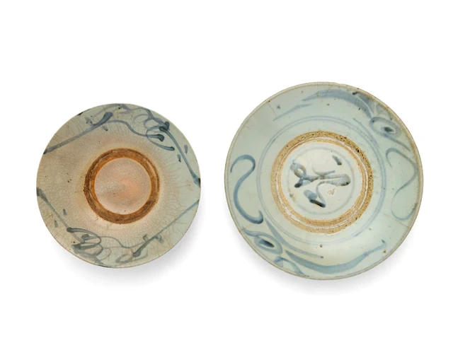 Two Chinese Zhangzhou (Swatow) plates Ming dynasty