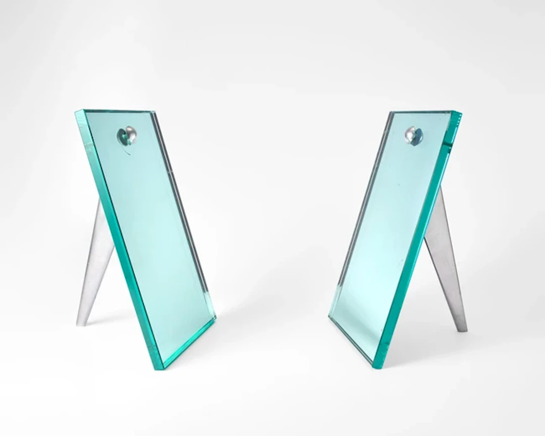 Philippe Starck (B.1949) for OWO Pair of Miss Donna table mirrors