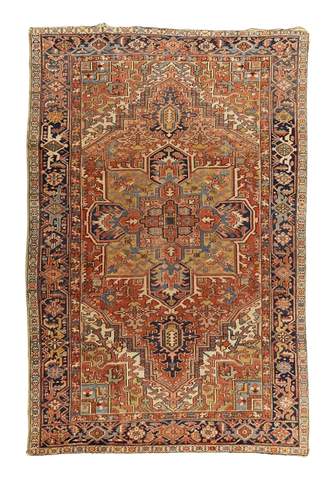 A Persian Heriz carpet
