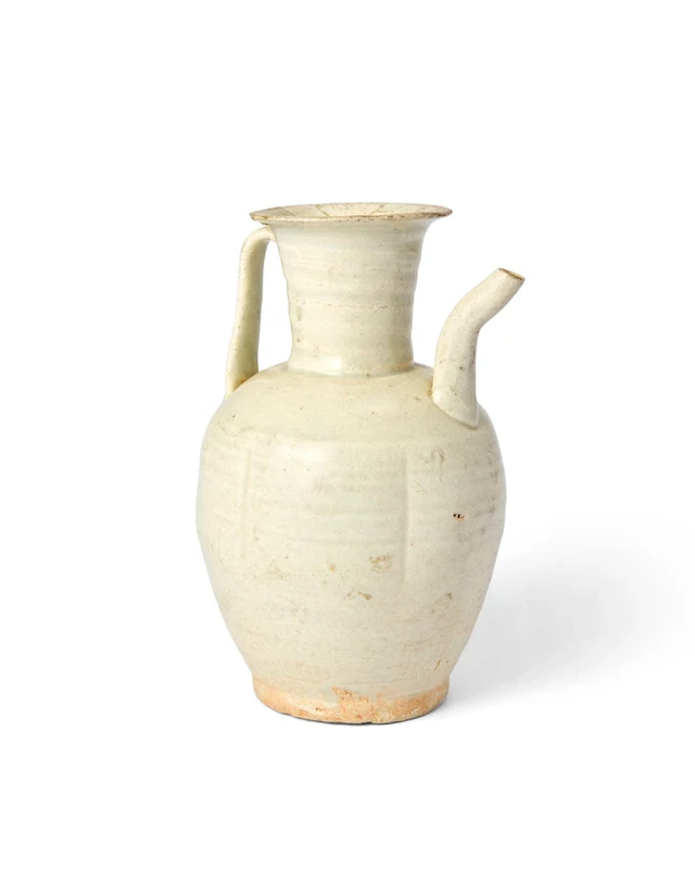 A Chinese qingbai-glazed ewer Song dynasty With short...