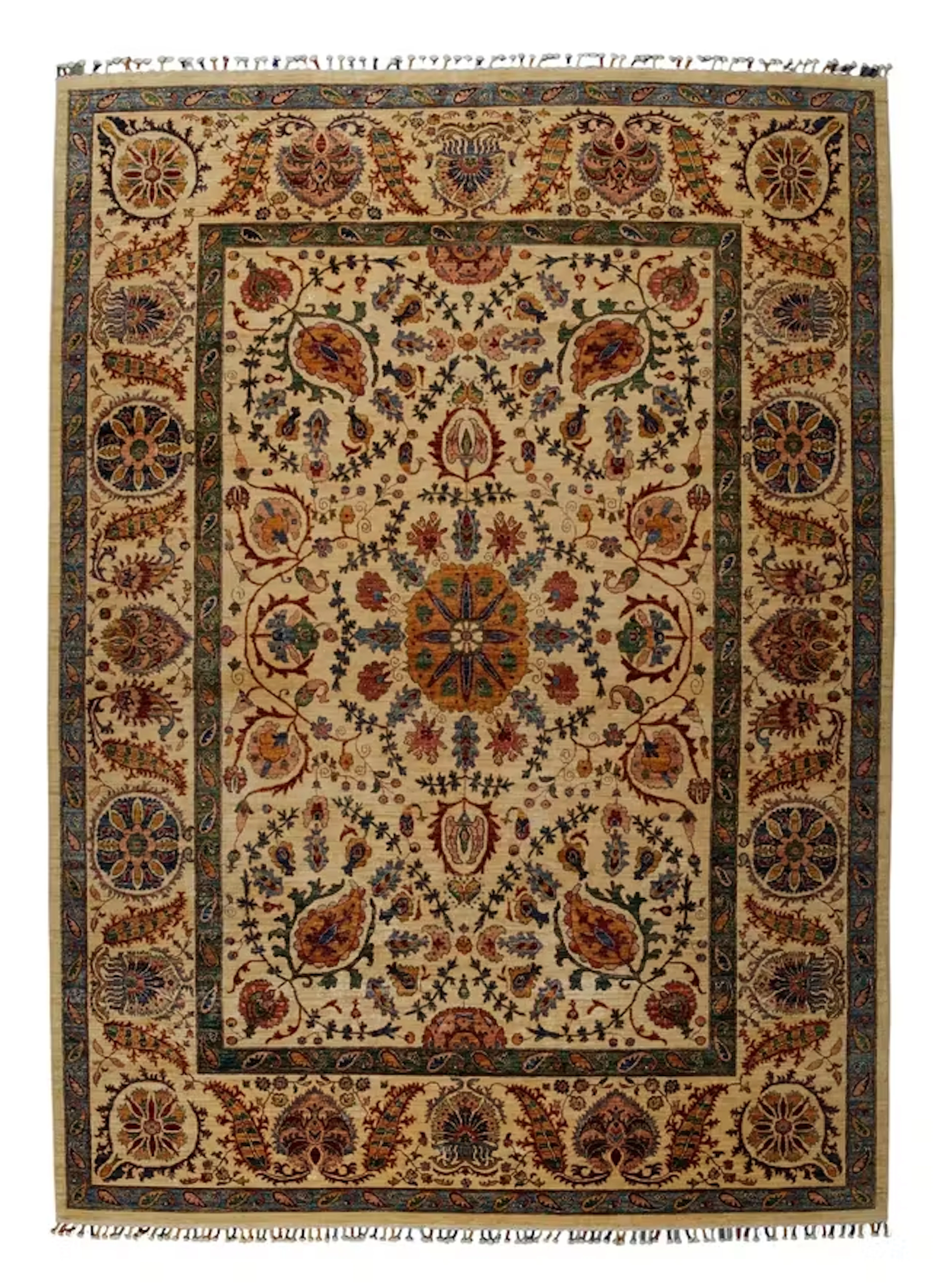 A modern "Suzani" carpet from the Rug Company