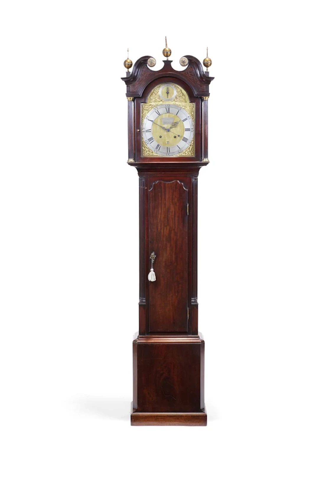 A George III mahogany long case clock