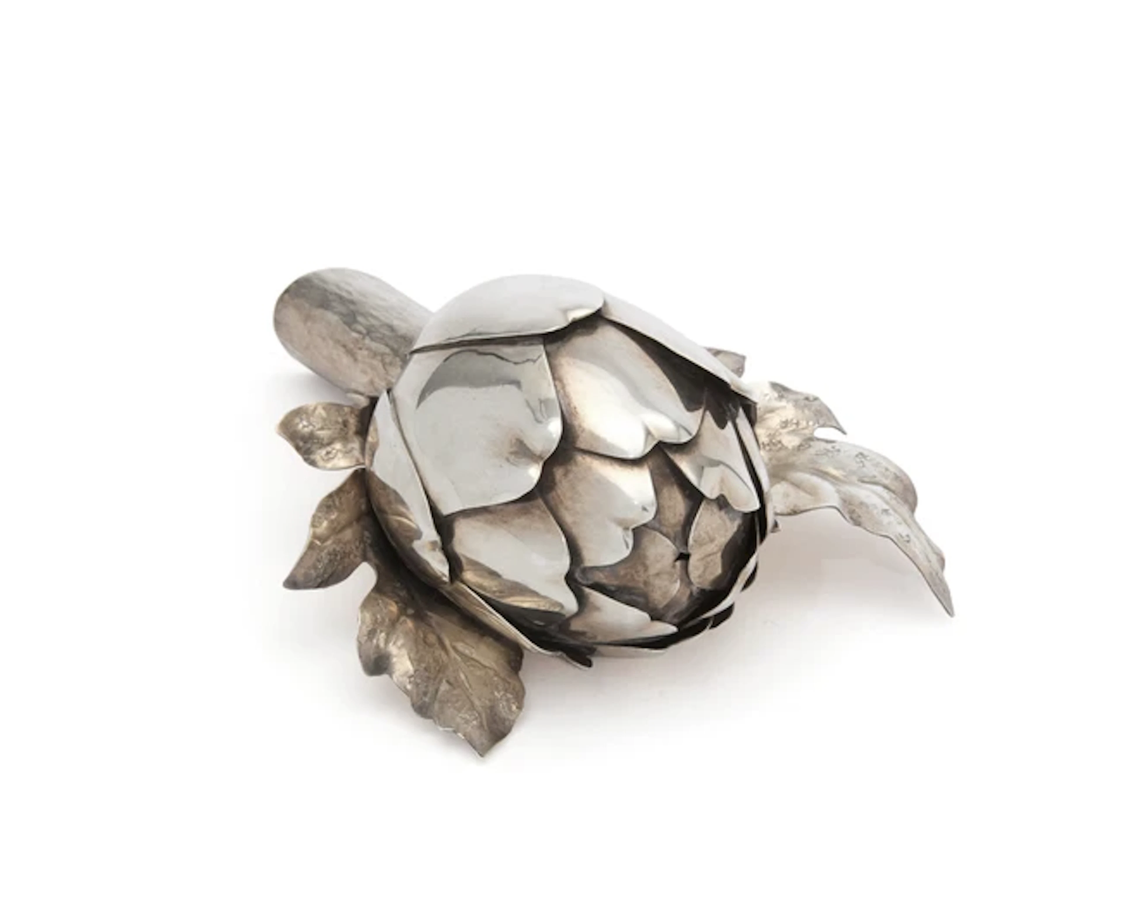 A Buccellati novelty silver ‘artichoke’ table lighter