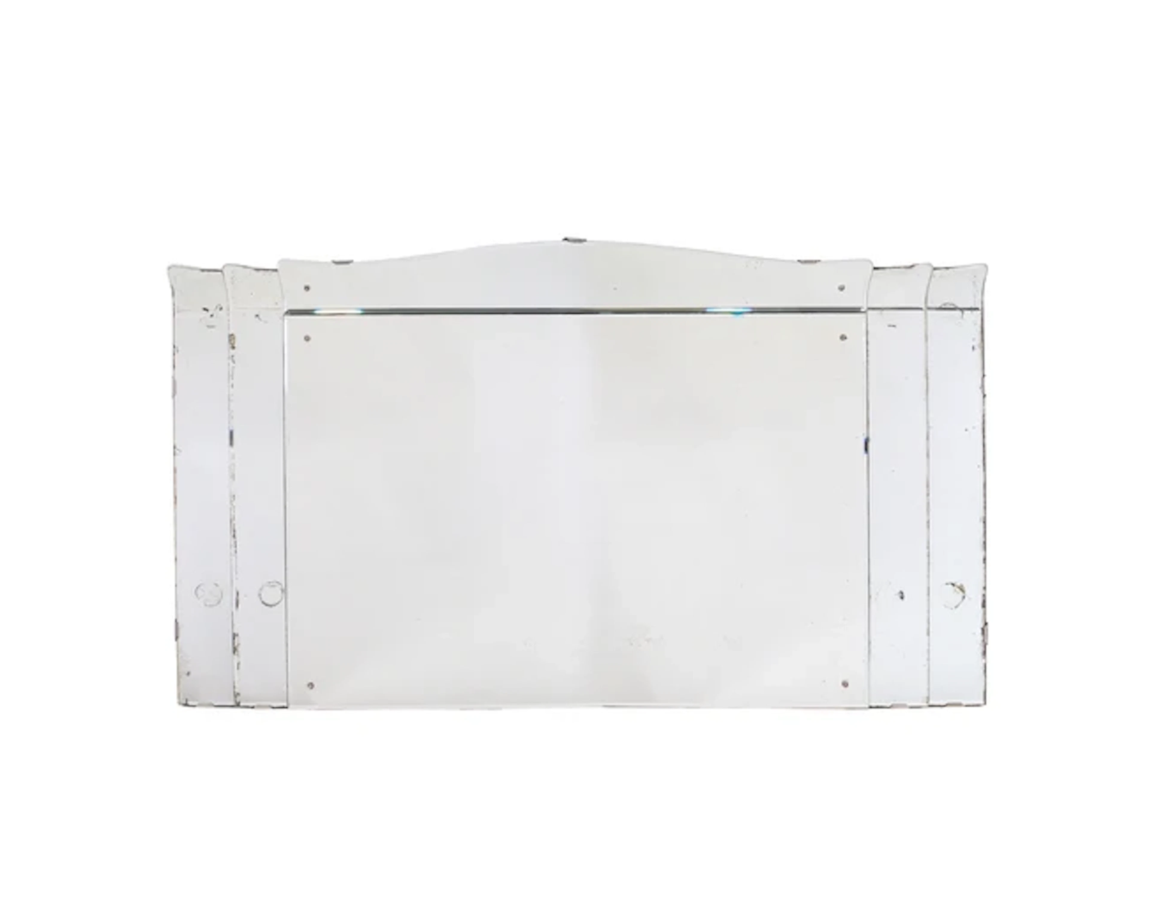 Venetian Large overmantel mirror