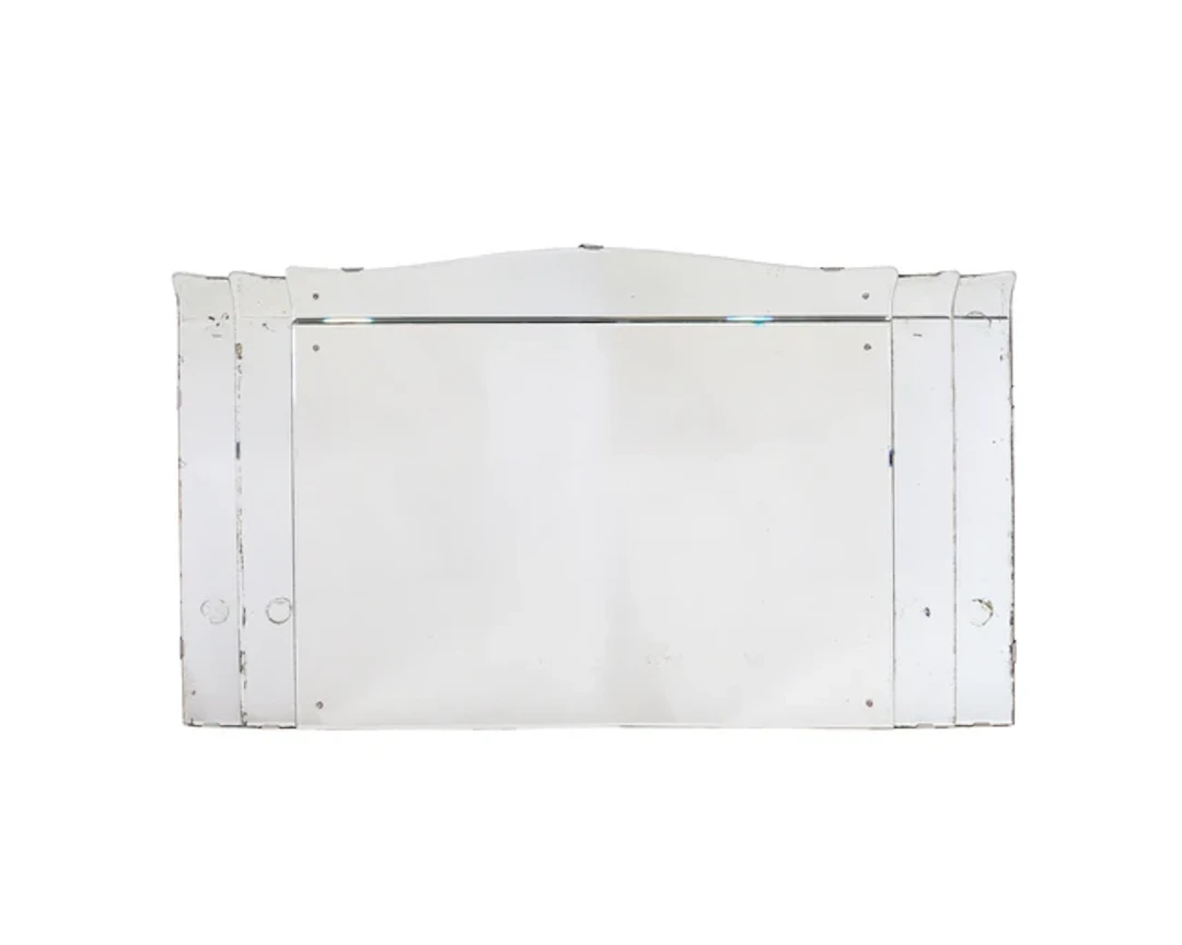 Venetian Large overmantel mirror