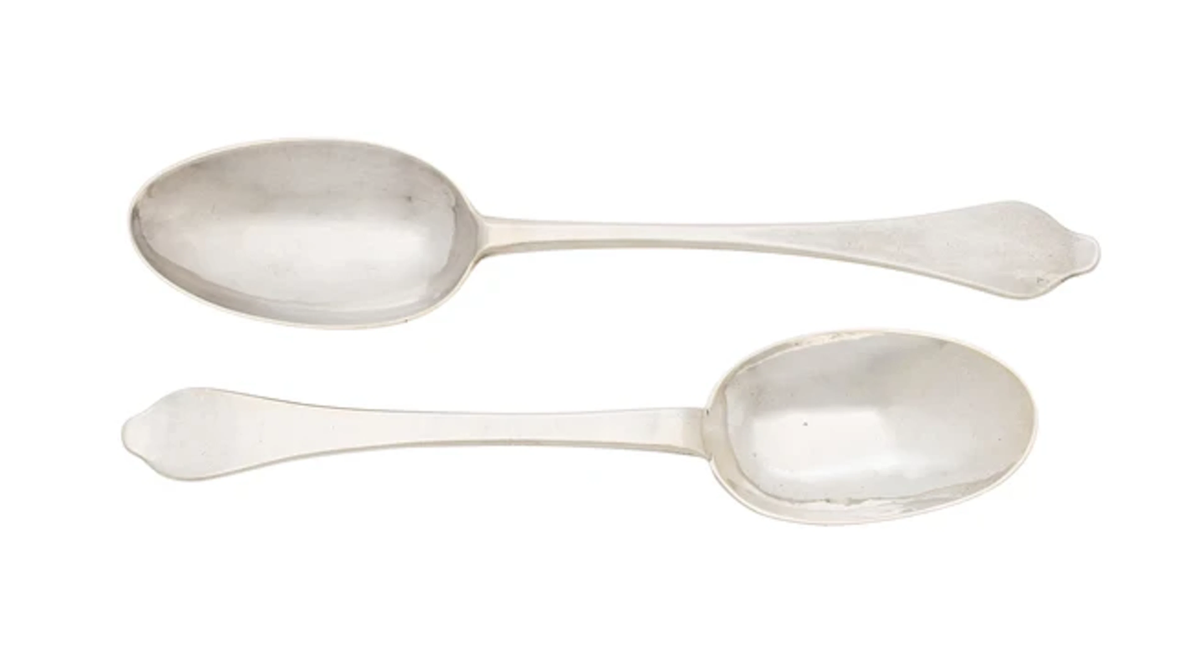 A Queen Anne Britannia silver dog-nose spoon